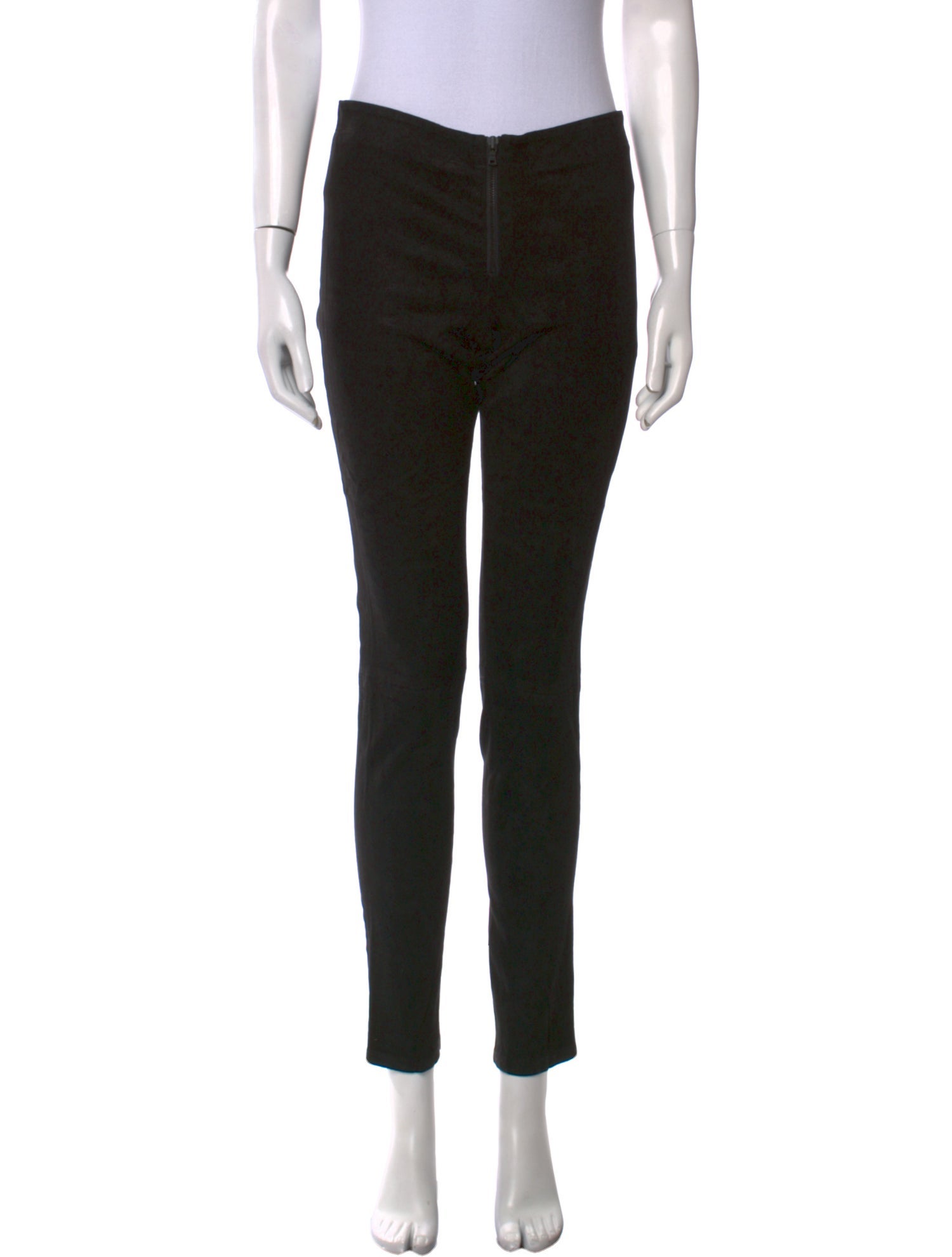 Alice + Olivia Lamb Leather Skinny Leg Pants