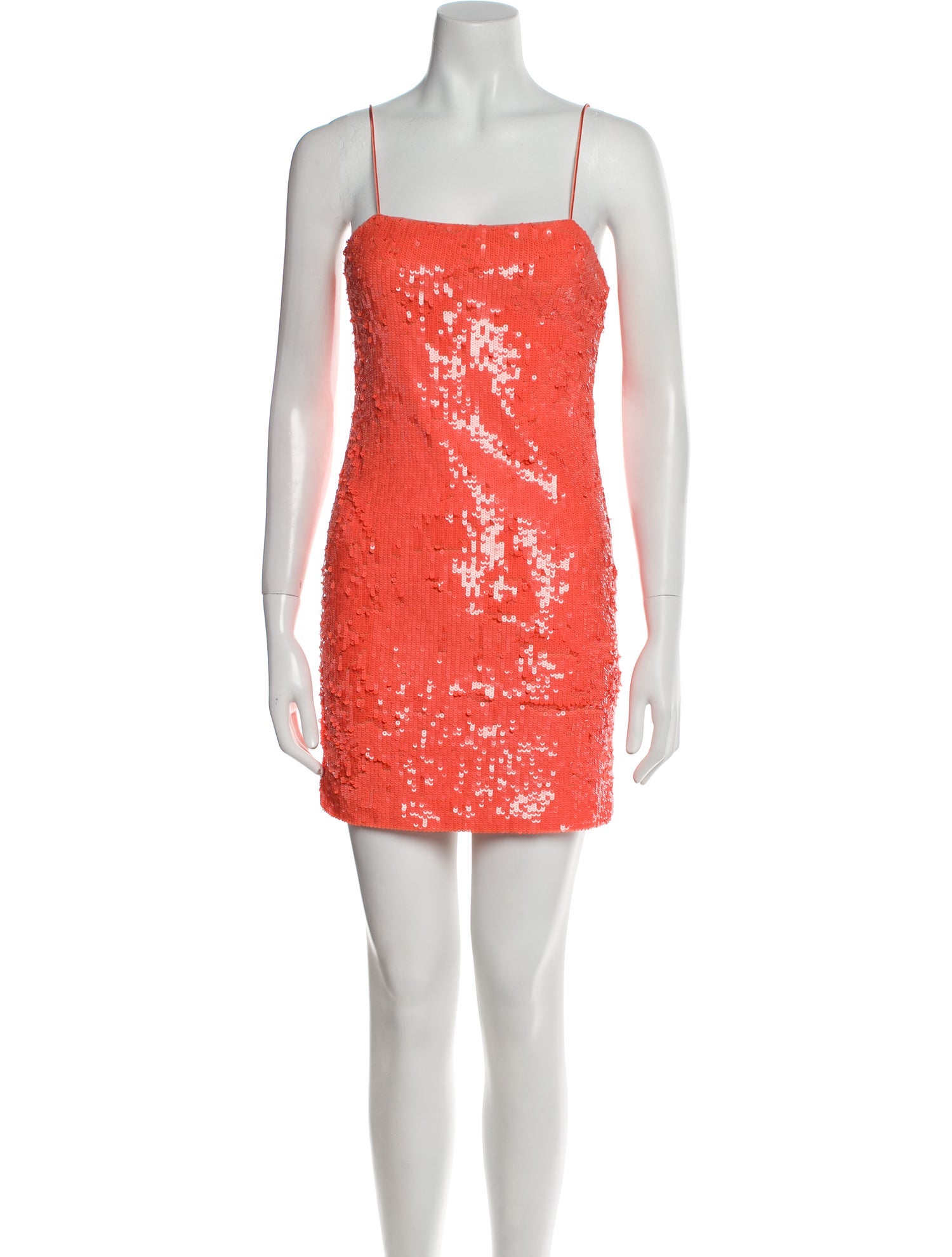 Alice + Olivia Square Neckline Mini Dress