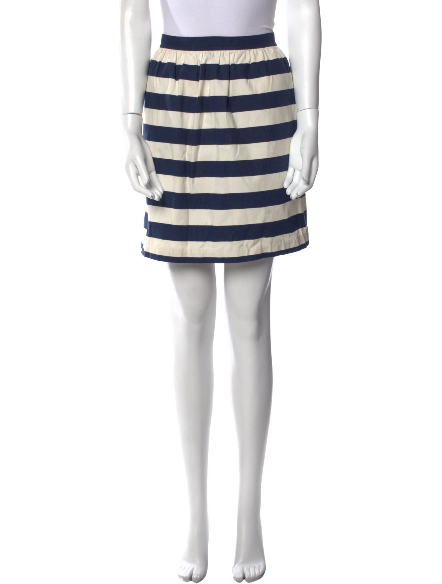 Alice + Olivia Striped Mini Skirt