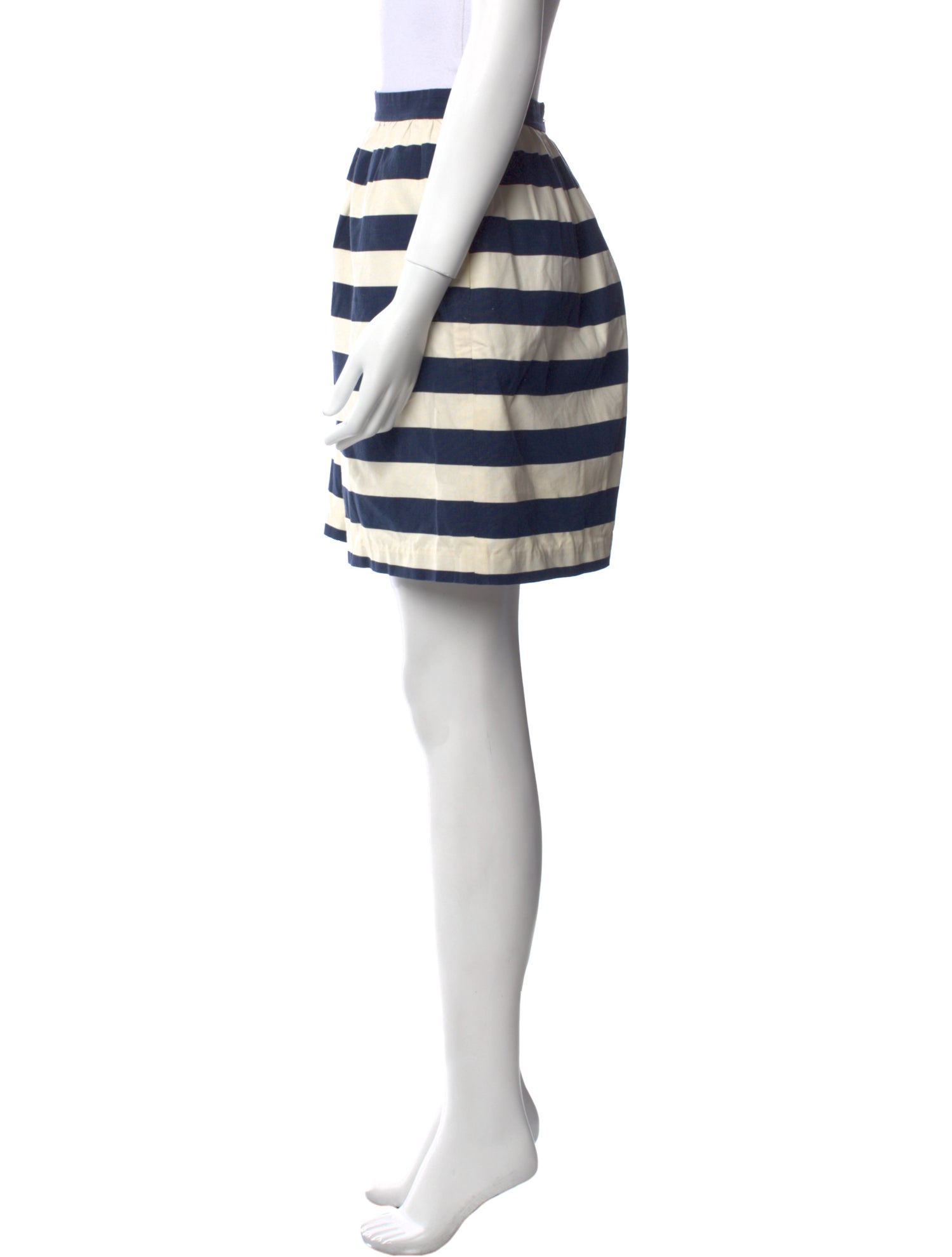 Alice + Olivia Striped Mini Skirt