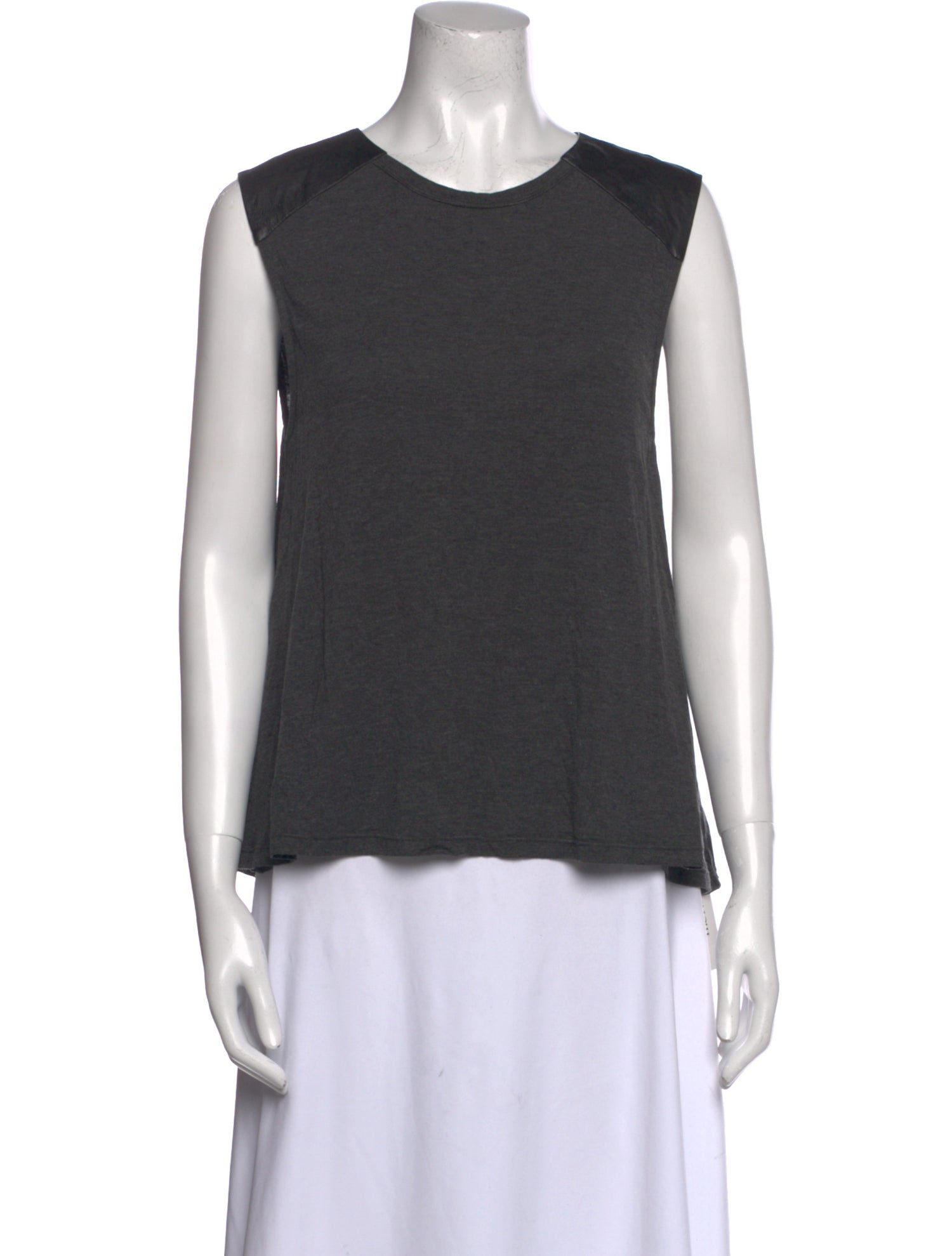 Alice + Olivia Scoop Neck Sleeveless Top
