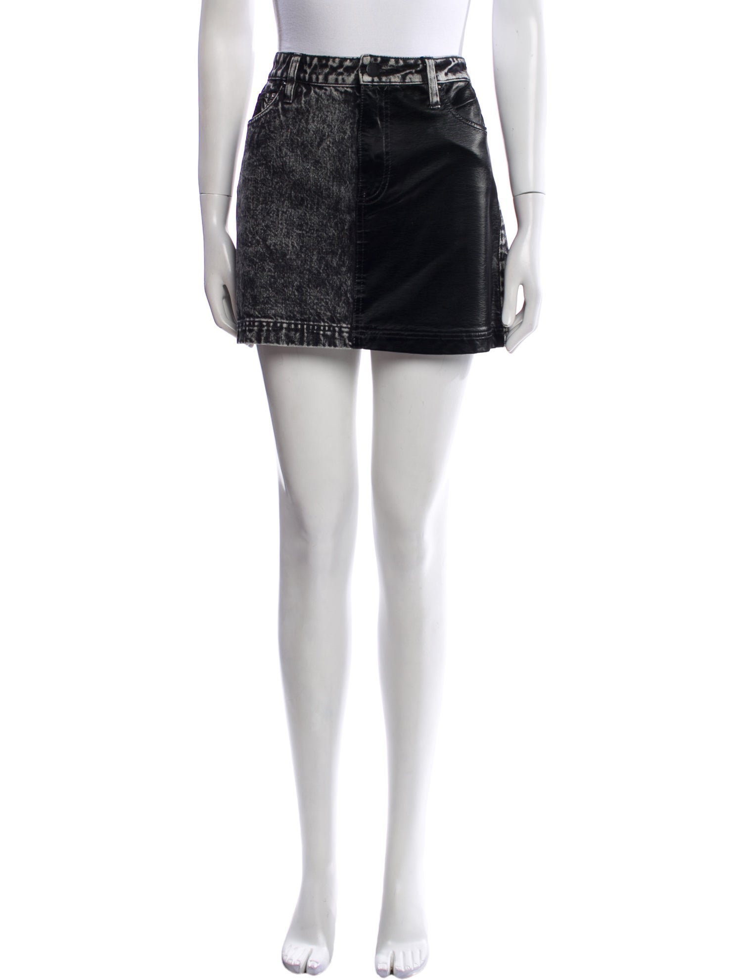 Alice + Olivia Crystal Embellishments Mini Skirt