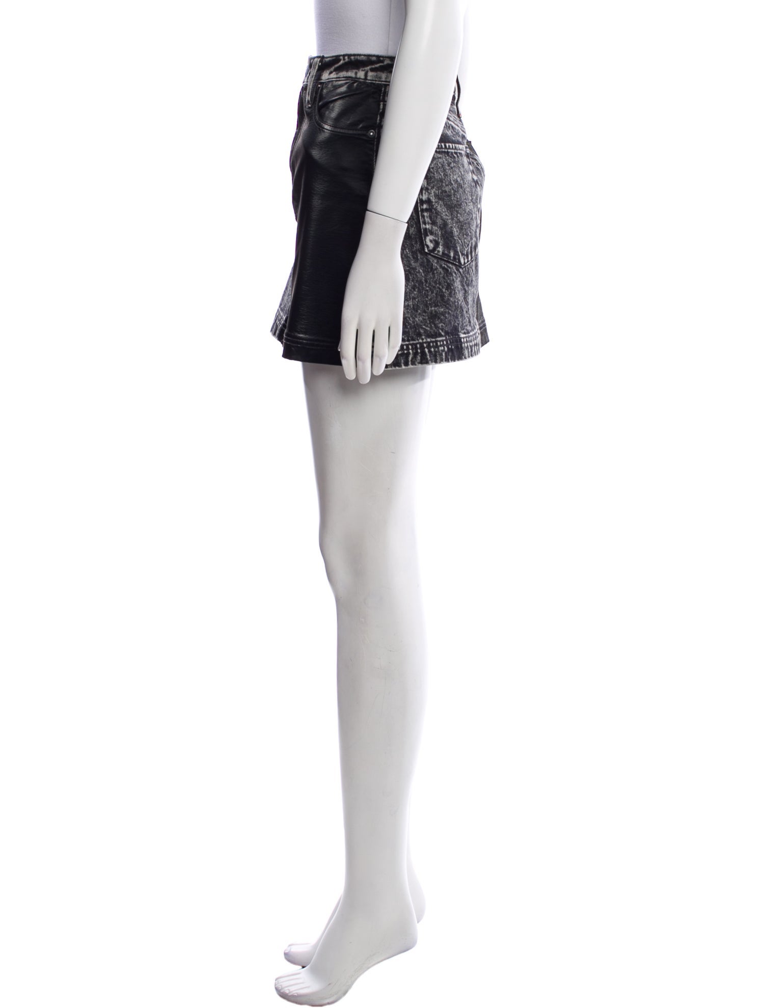 Alice + Olivia Crystal Embellishments Mini Skirt