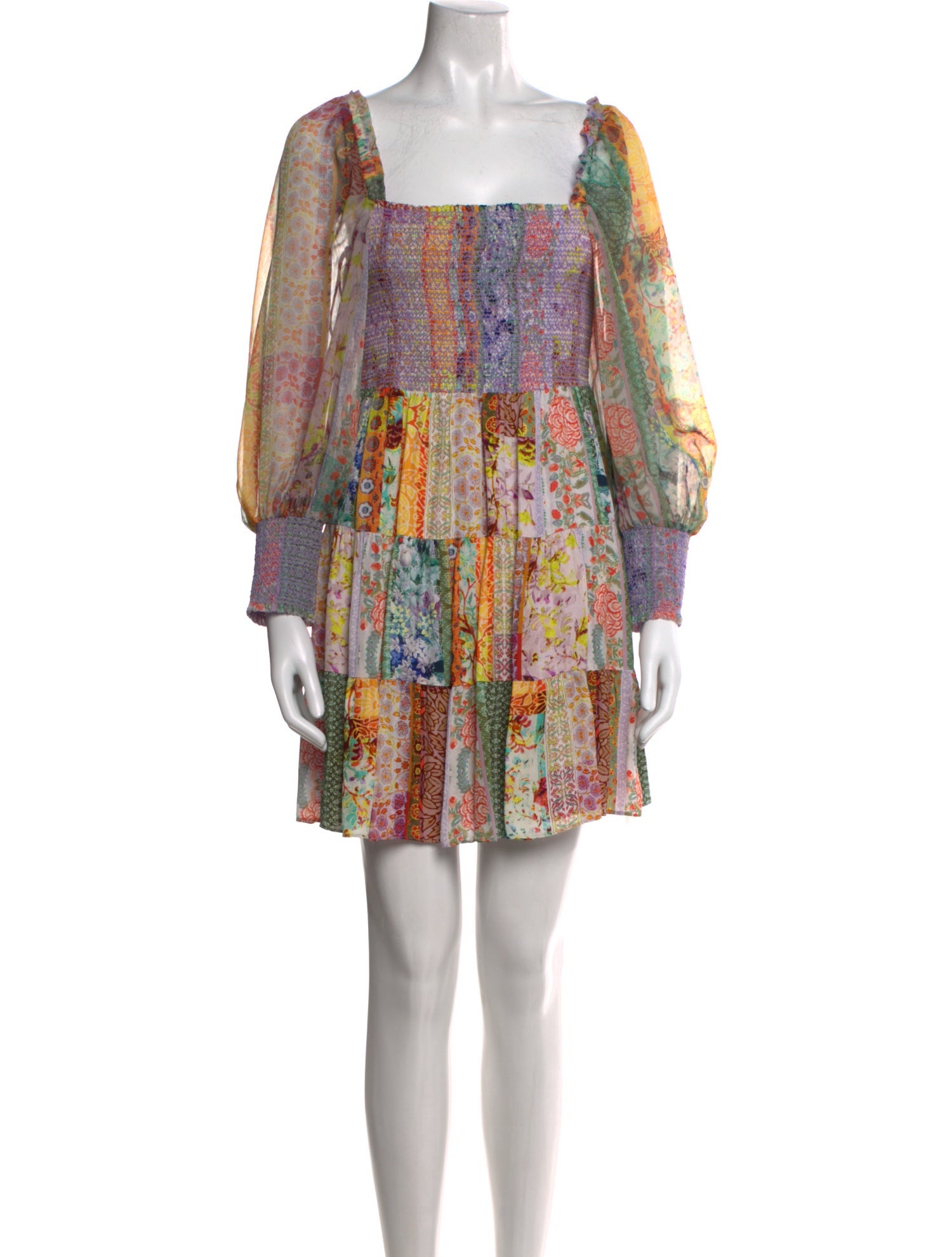 Alice + Olivia Printed Mini Dress