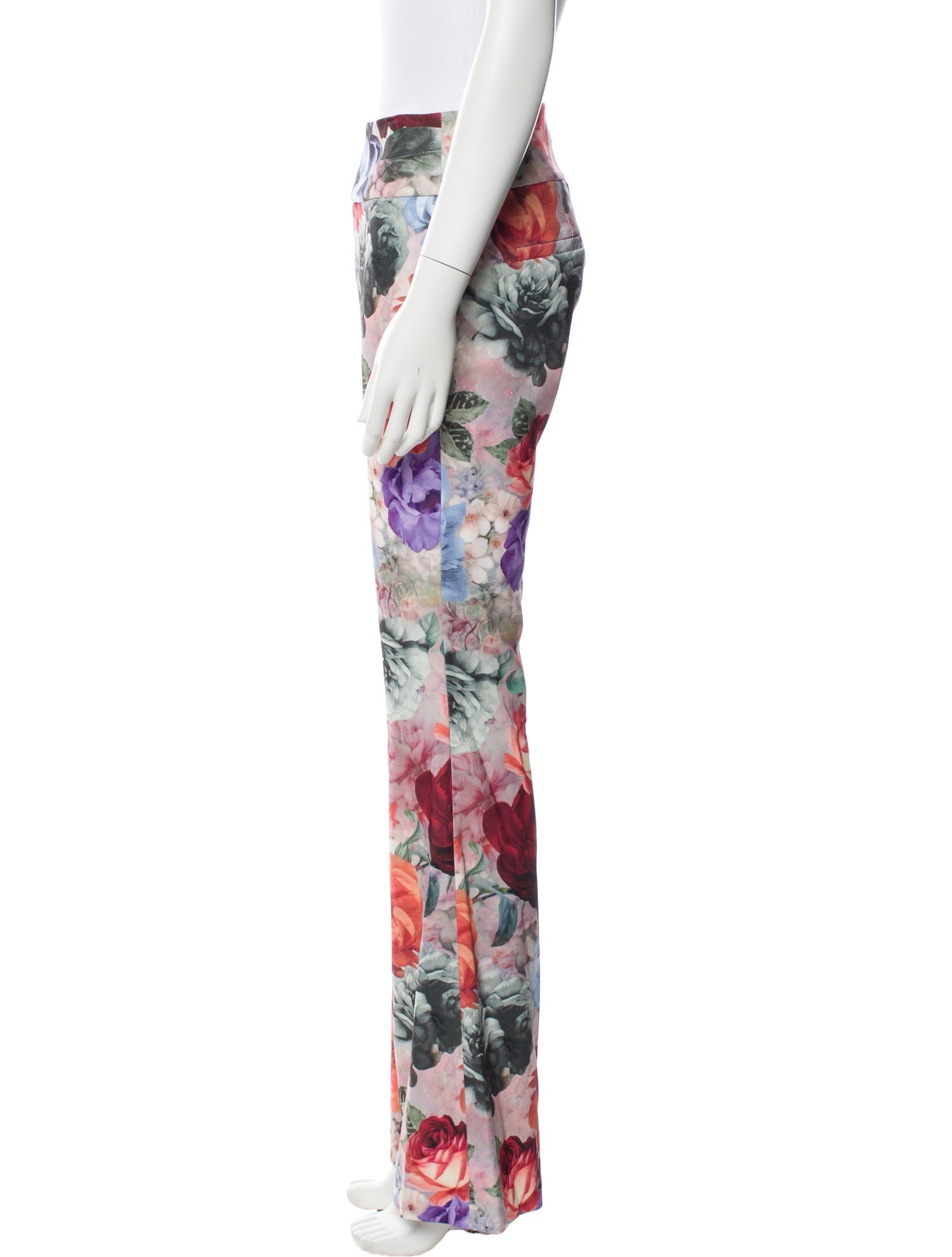 Alice + Olivia Floral Print Wide Leg Pants w/ Tags