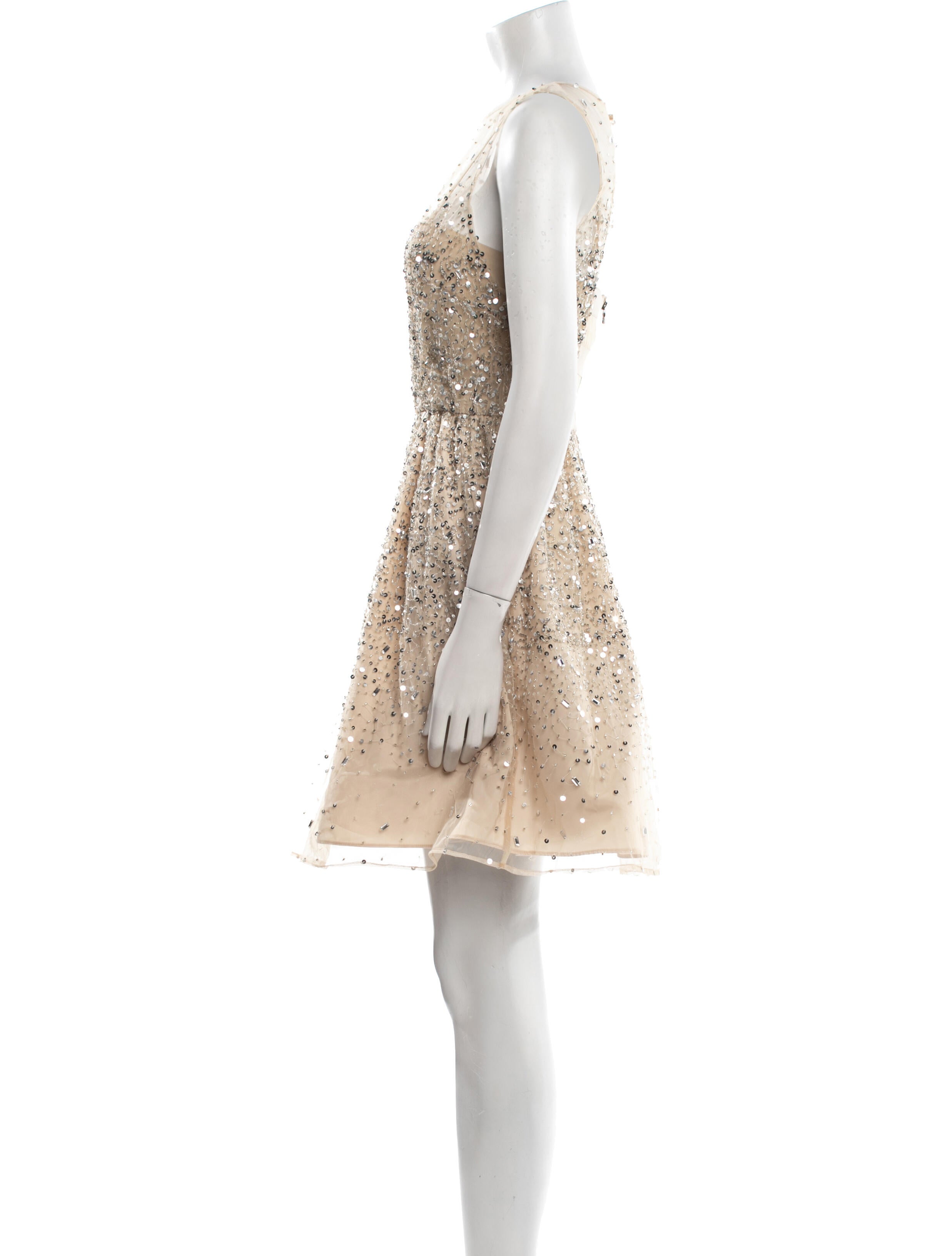 Alice + Olivia Printed Mini Dress