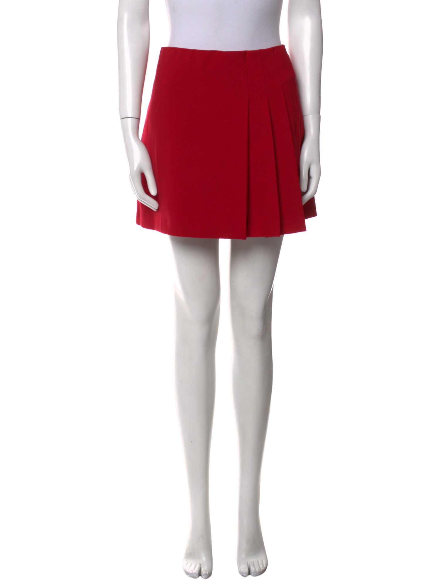 Alice + Olivia Pleated Accents Mini Skirt w/ Tags