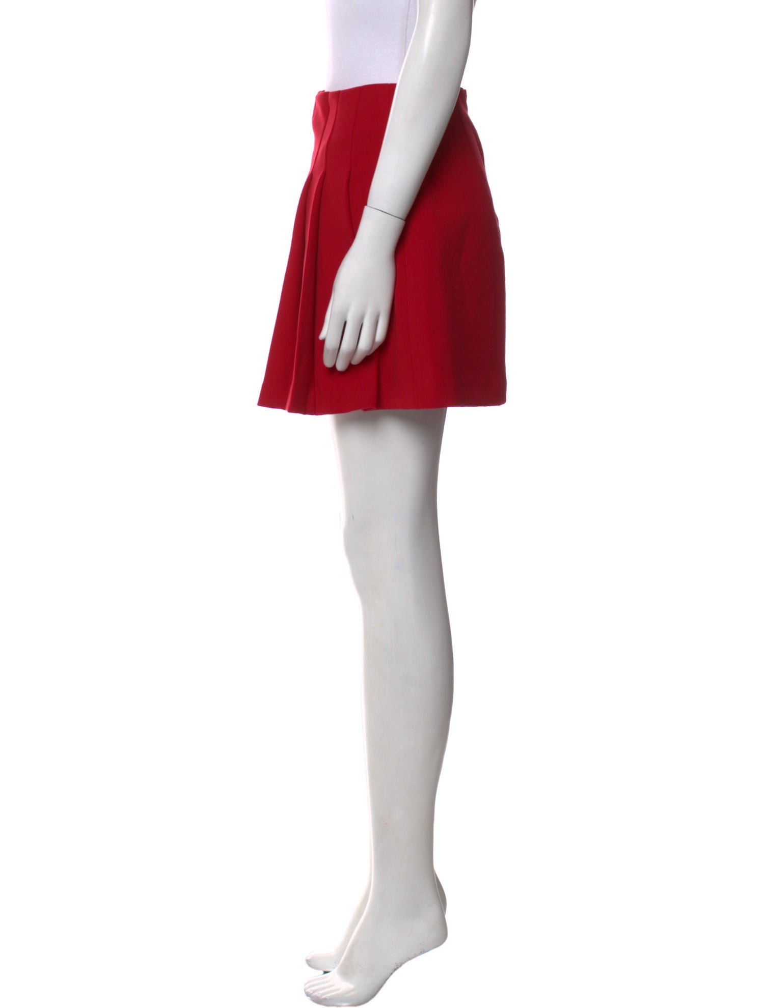 Alice + Olivia Pleated Accents Mini Skirt w/ Tags