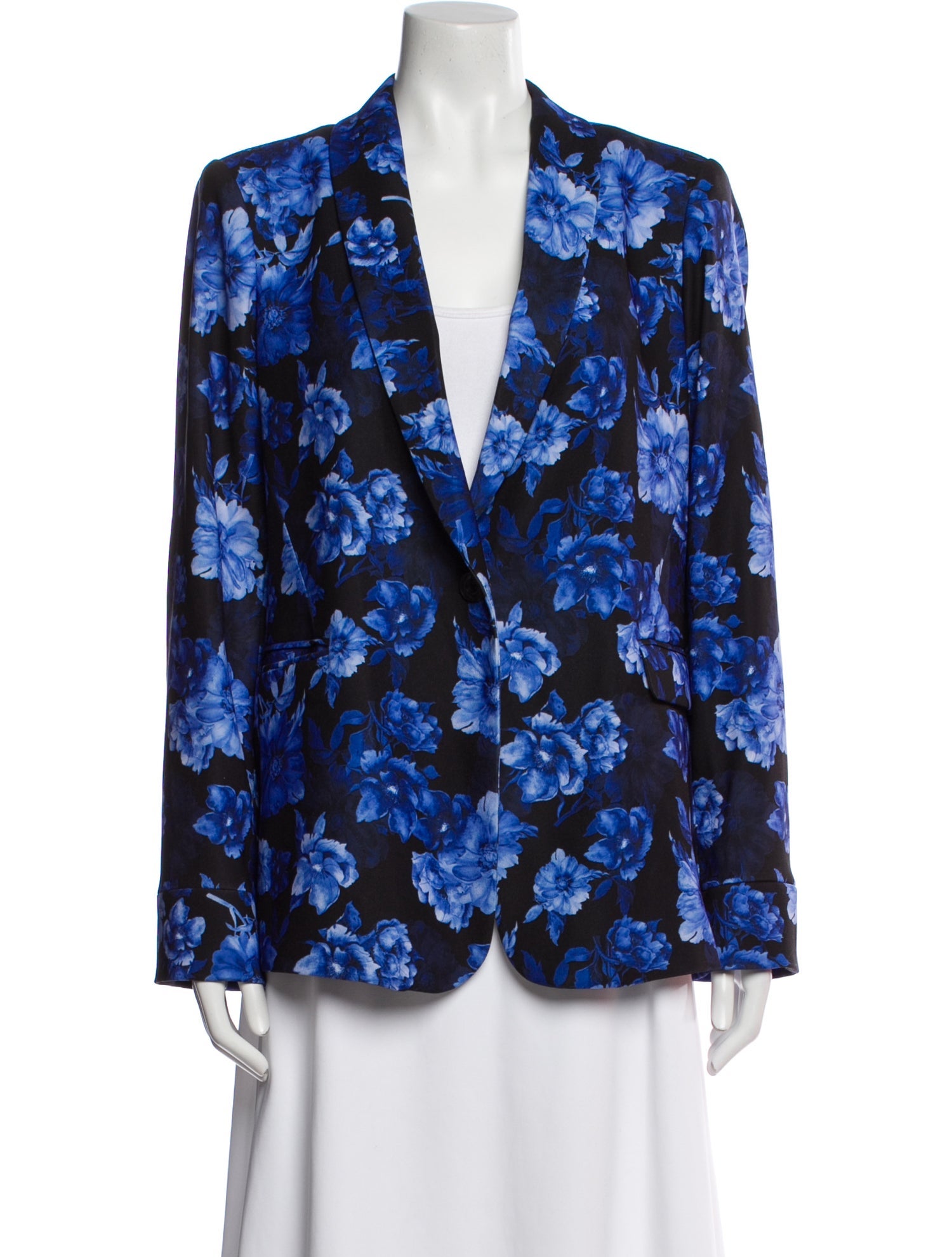 Alice + Olivia Floral Print Blazer