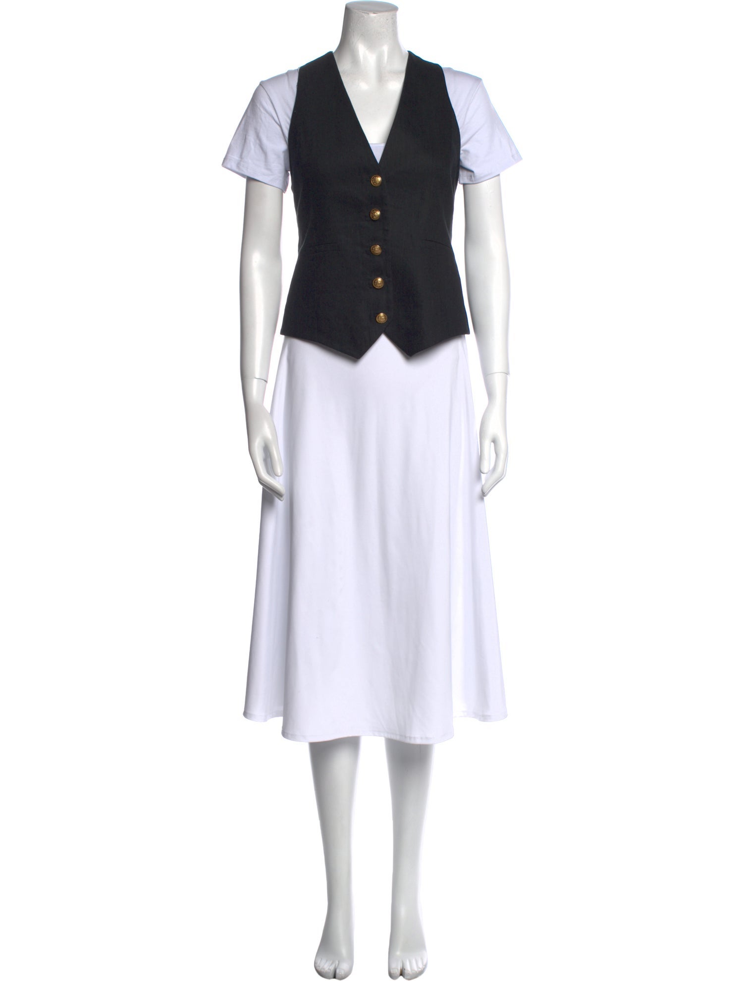 Alice + Olivia V-Neck Short Sleeve Tunic