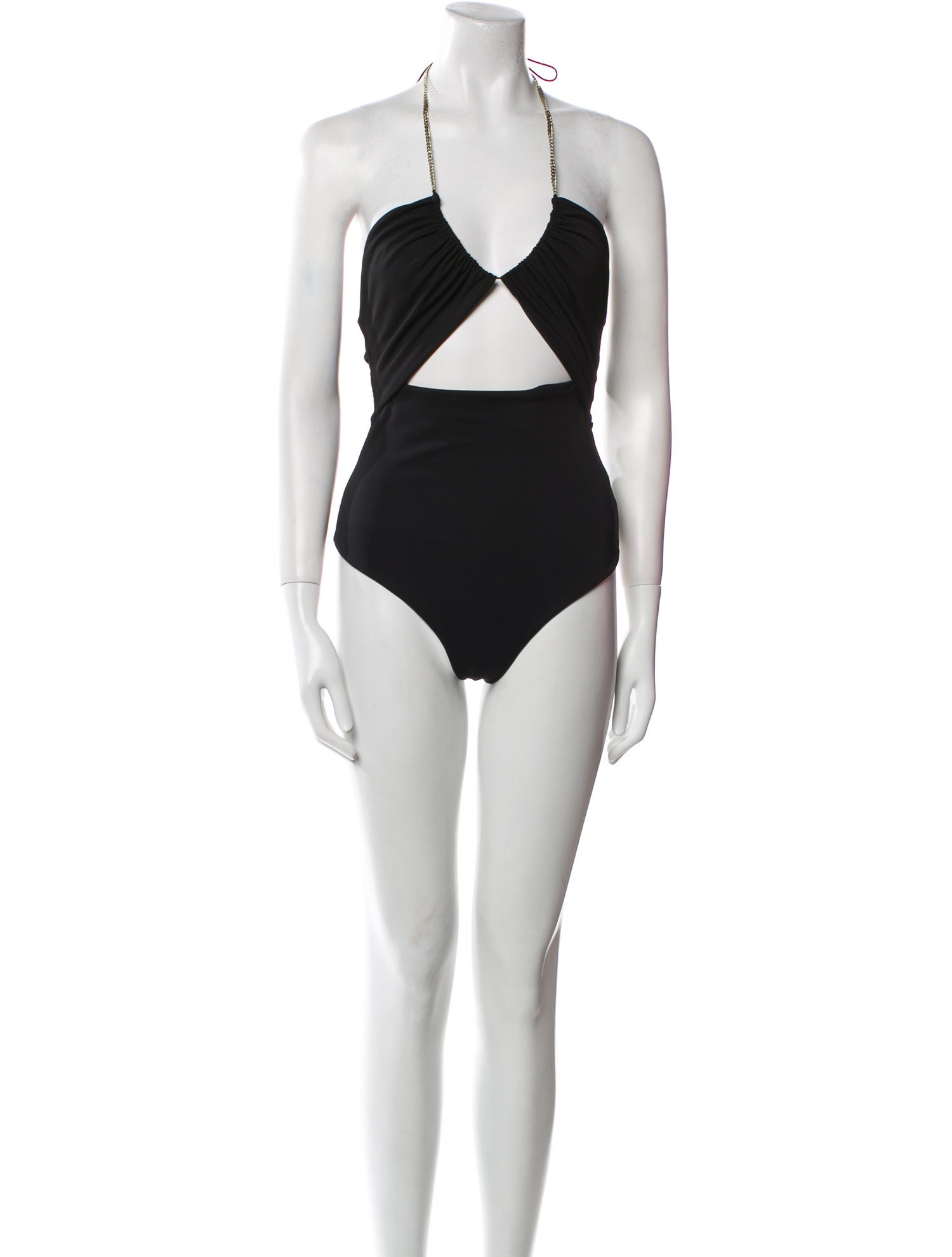 Alice + Olivia Halterneck Sleeveless Bodysuit