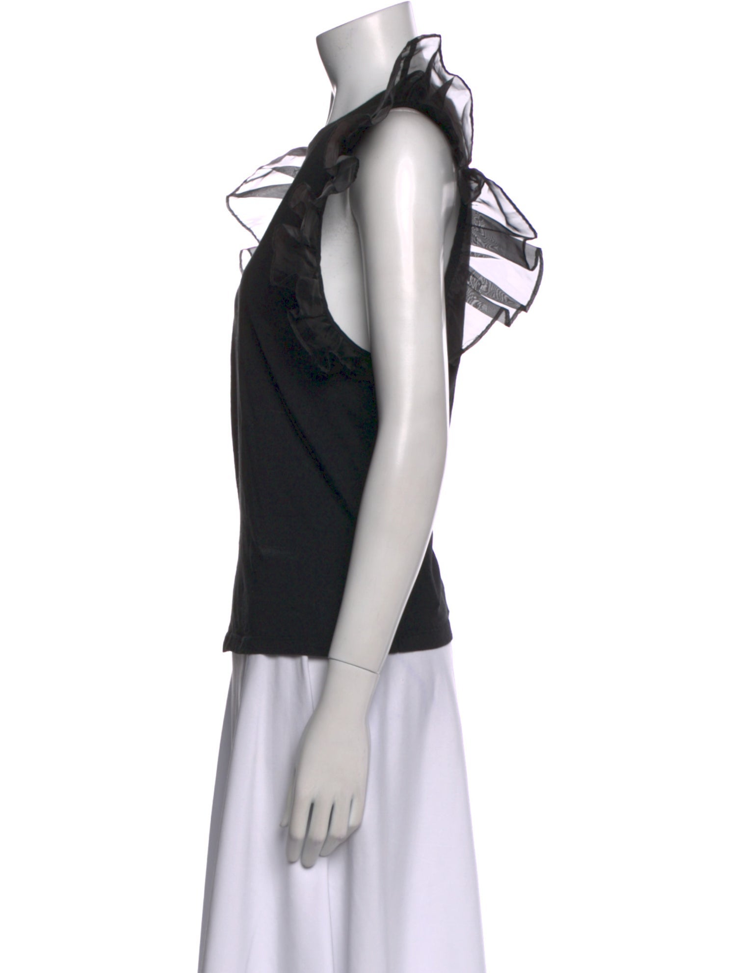 Alice + Olivia Crew Neck Short Sleeve Top