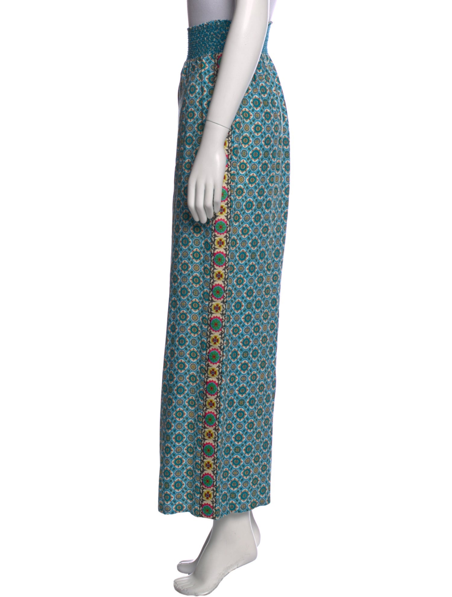 Alice + Olivia Floral Print Wide Leg Pants