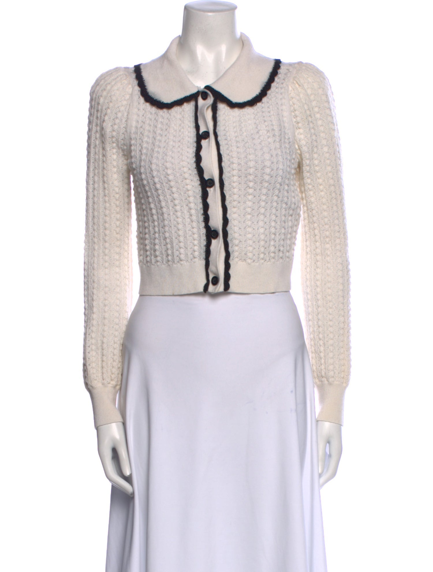 Alice + Olivia Wool Striped Sweater