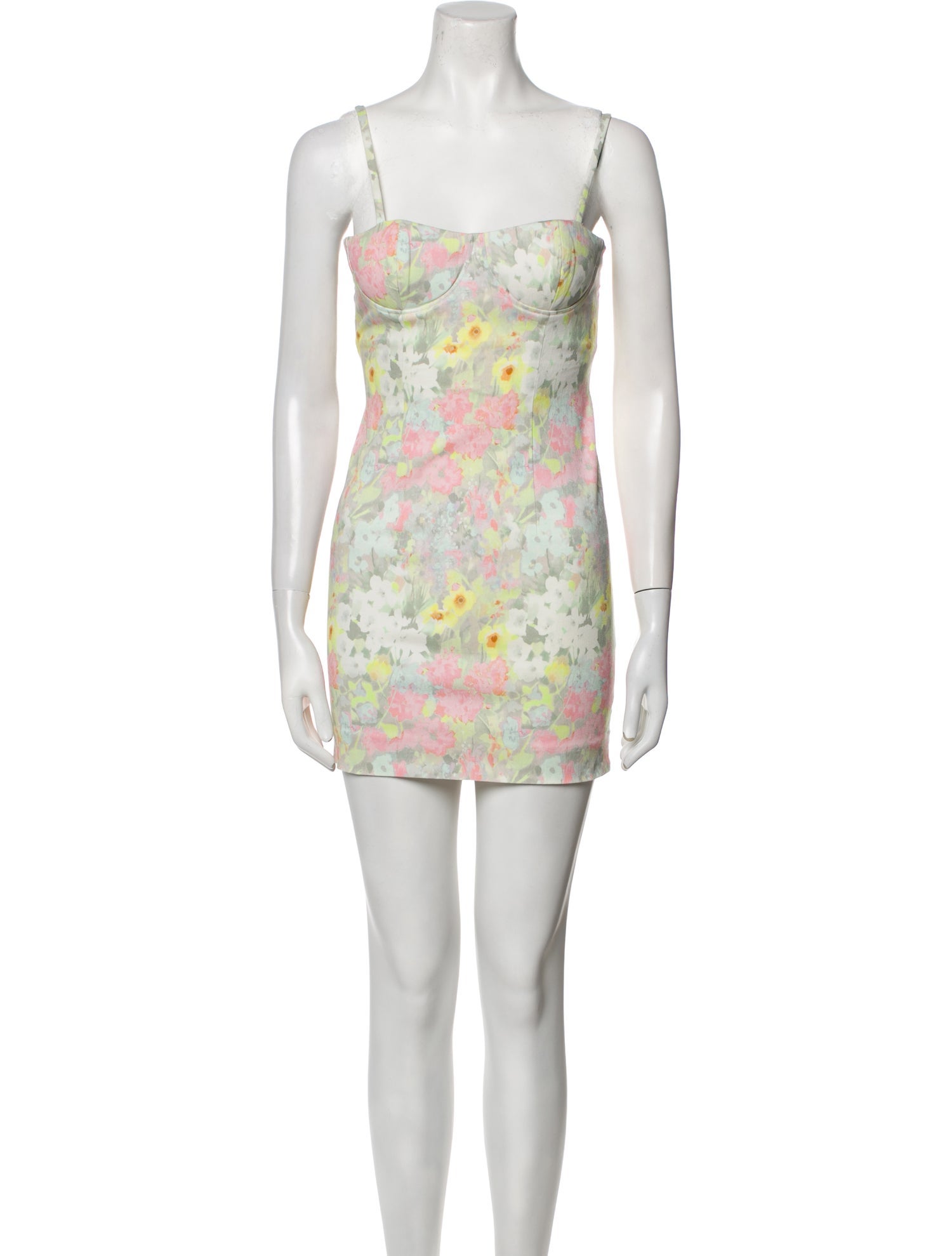 Alice + Olivia Floral Print Mini Dress