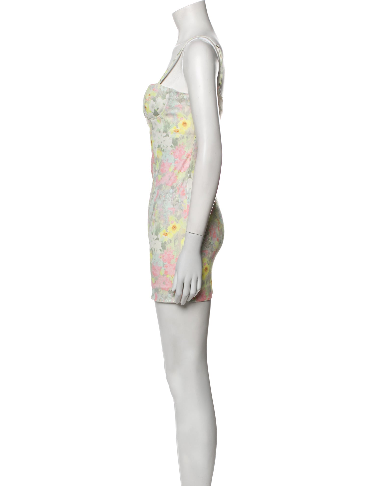 Alice + Olivia Floral Print Mini Dress