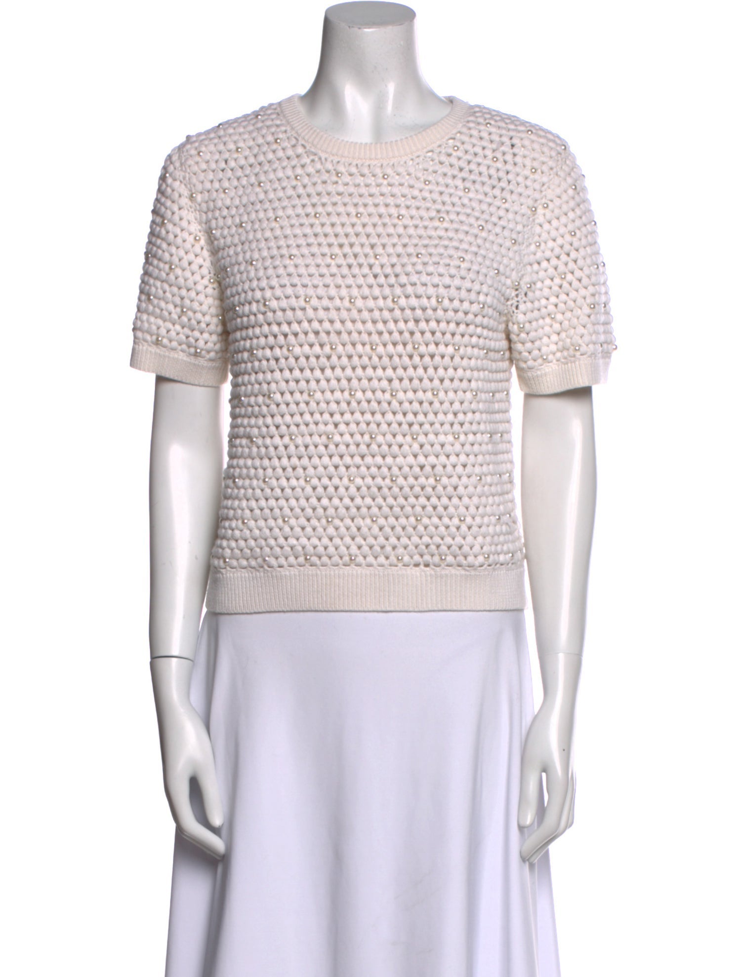 Alice + Olivia Wool Crew Neck Sweater