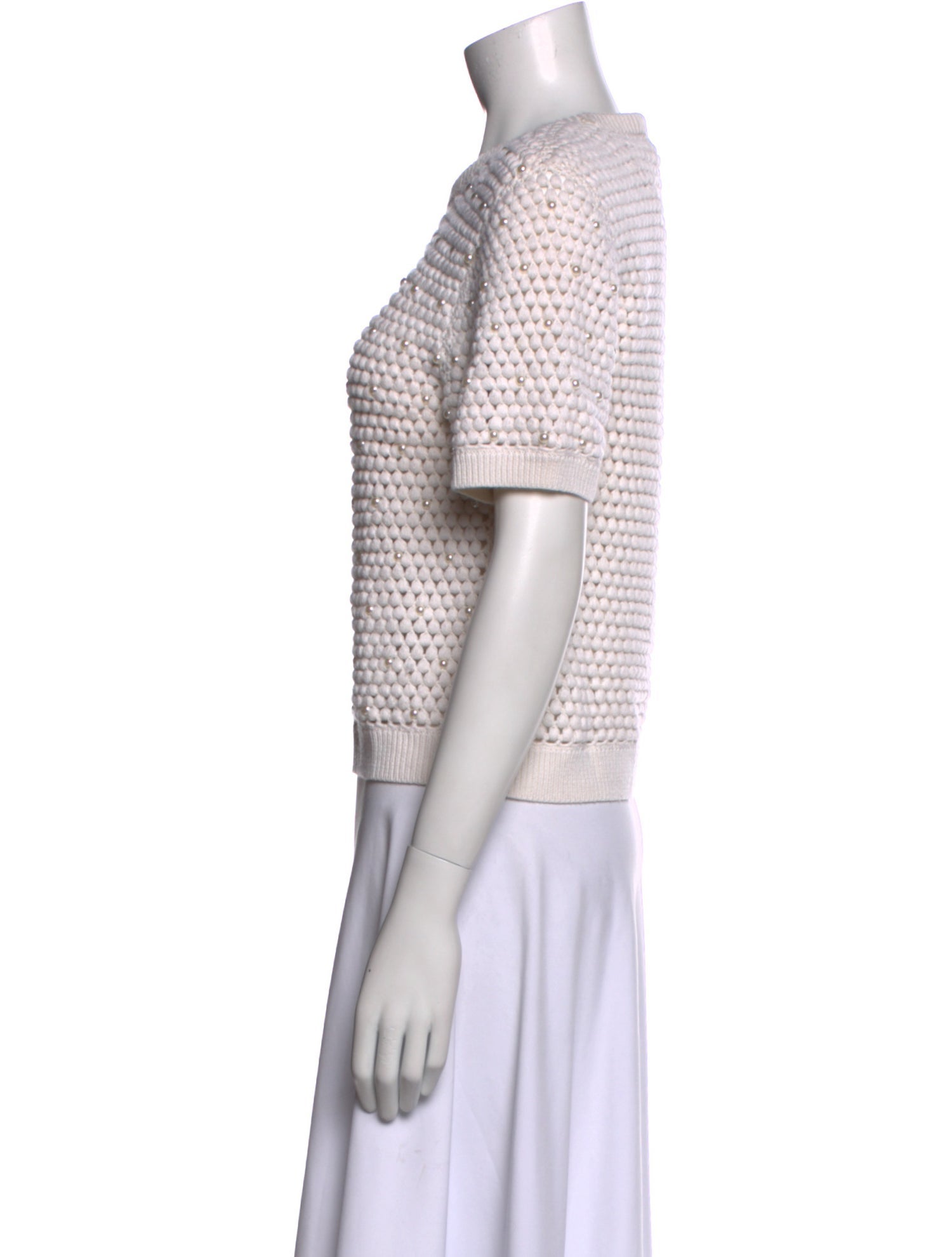 Alice + Olivia Wool Crew Neck Sweater