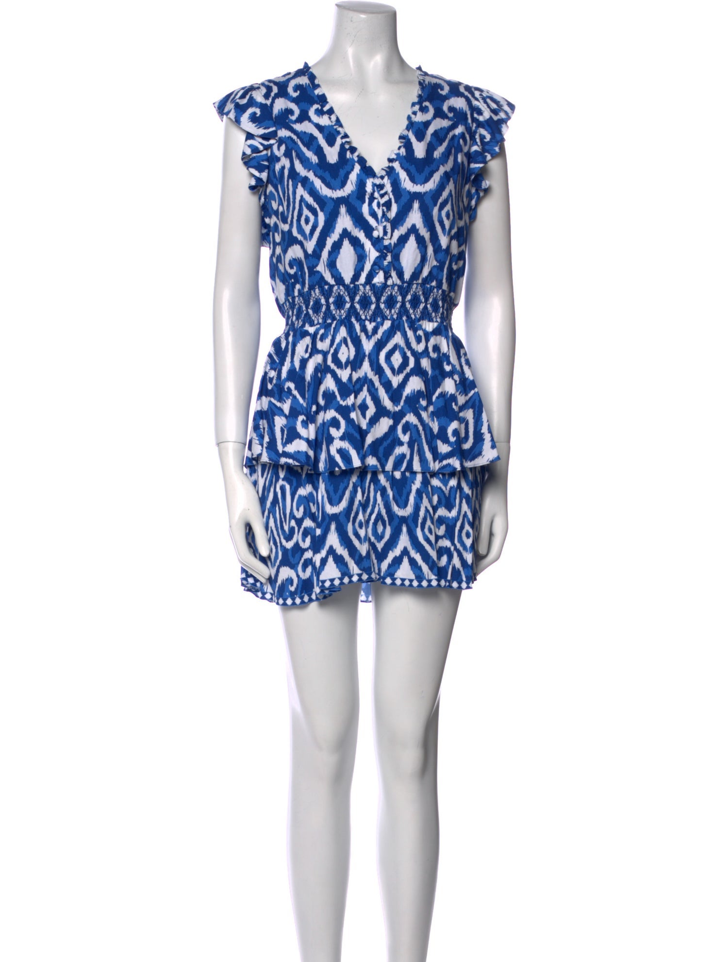 Alice + Olivia Printed Mini Dress w/ Tags