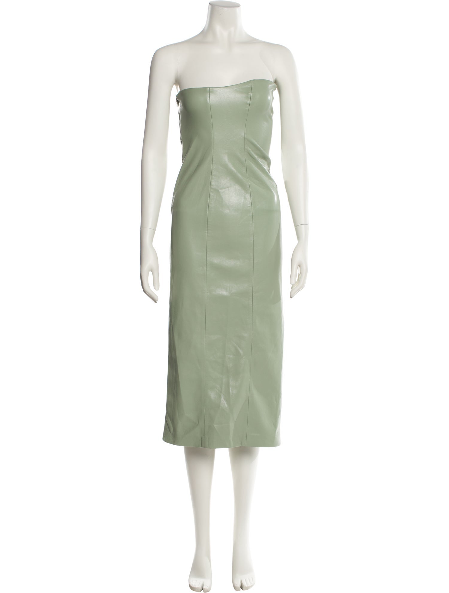 Alice + Olivia Strapless Knee-Length Dress