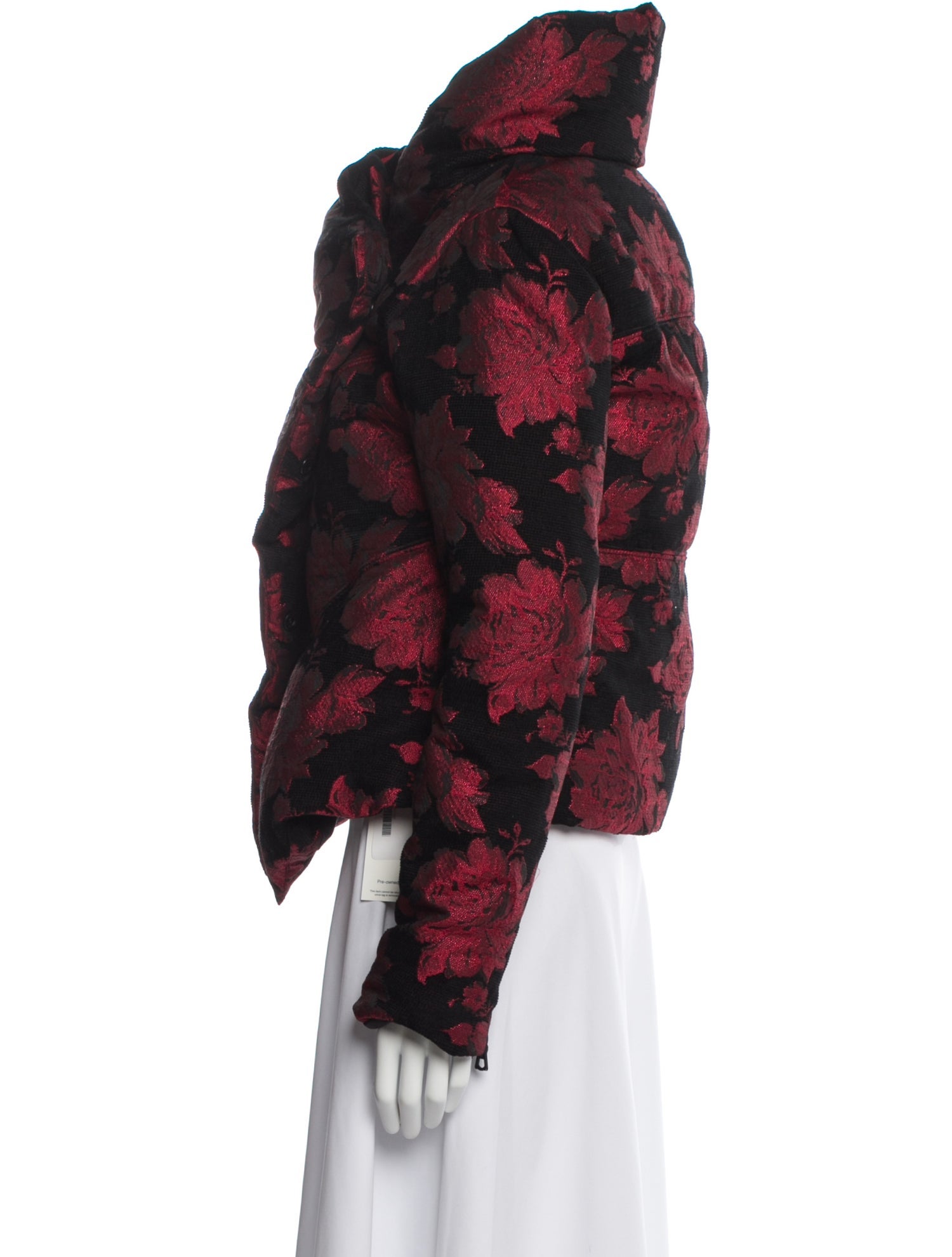 Alice + Olivia Floral Print Down Jacket