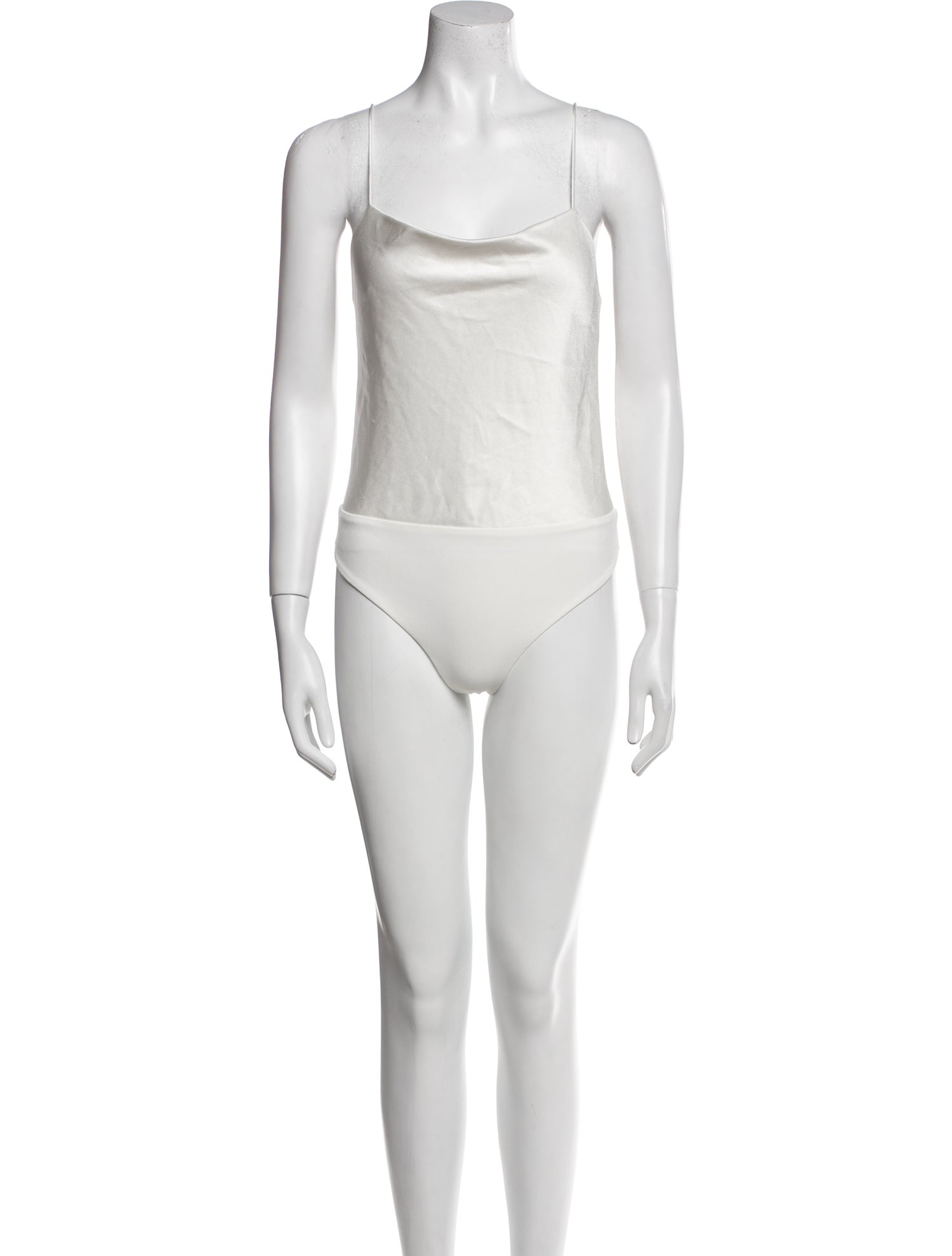 Alice + Olivia One-Shoulder Sleeveless Bodysuit