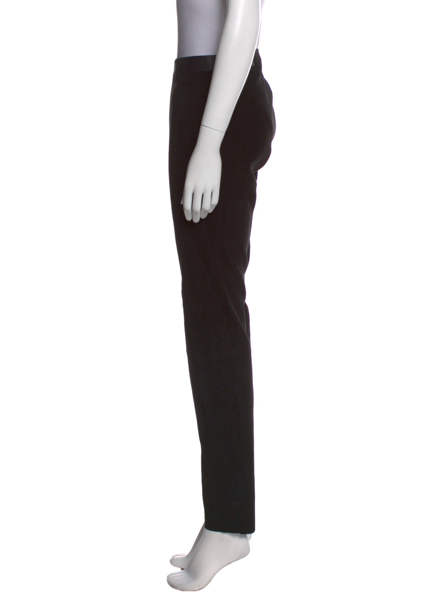 Alice + Olivia Suede Skinny Leg Pants