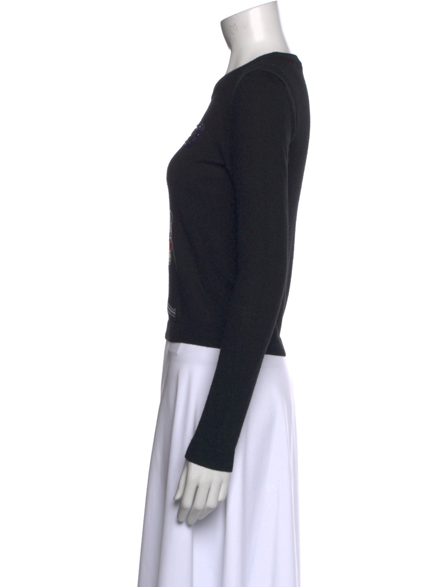 Alice + Olivia Wool Printed Sweater