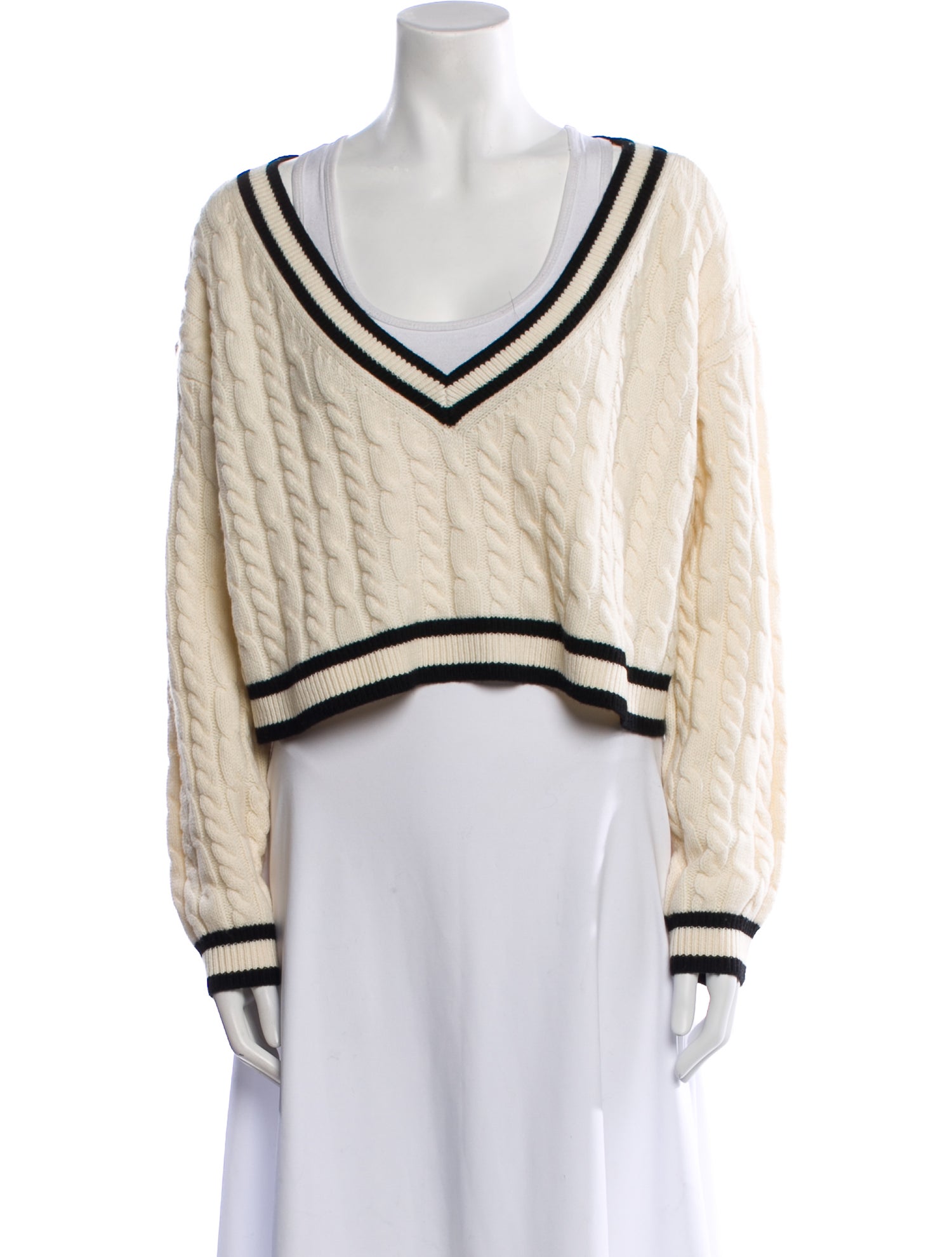 Alice + Olivia Wool Striped Sweater w/ Tags