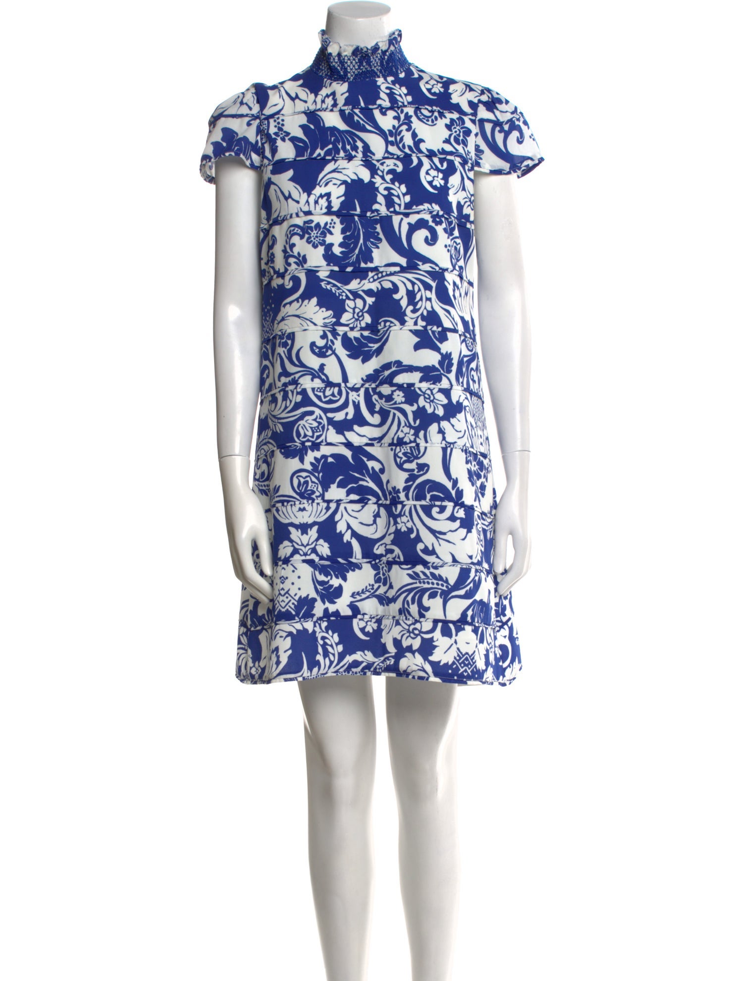 Alice + Olivia Floral Print Mini Dress