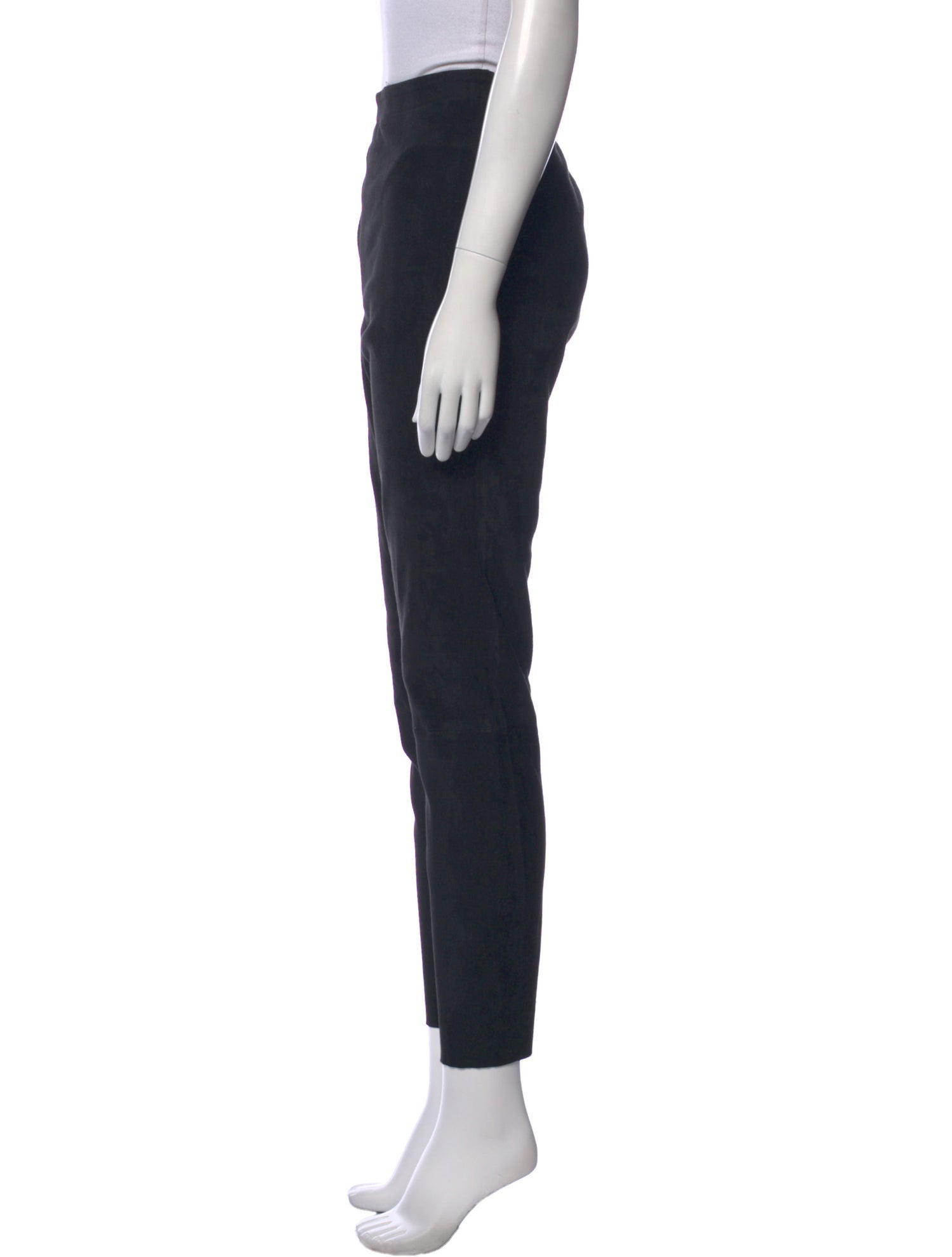 Alice + Olivia Lambskin Skinny Leg Pants
