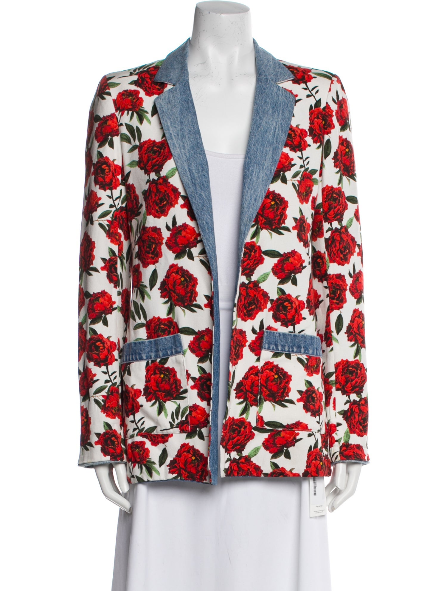 Alice + Olivia Floral Print Coat