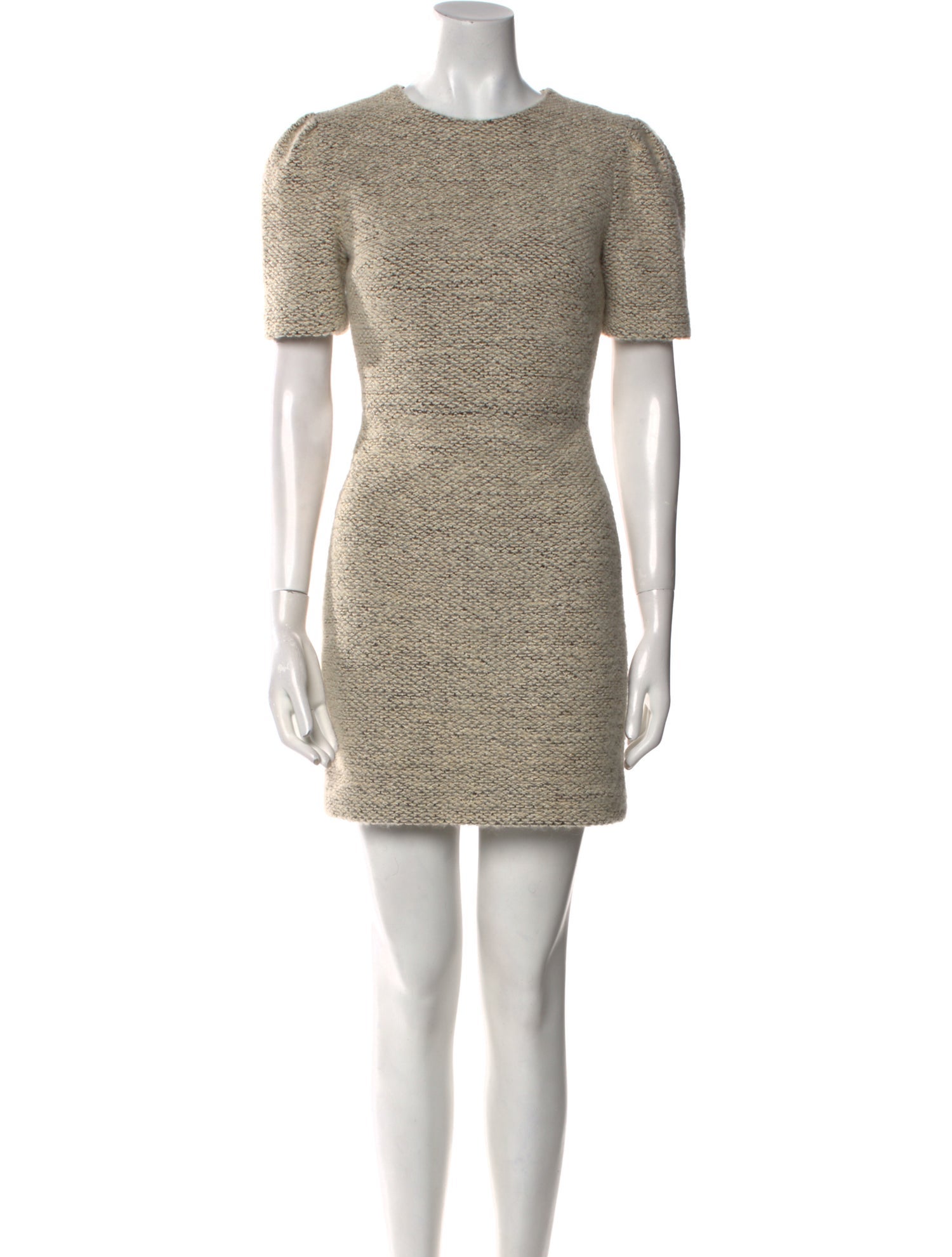 Alice + Olivia Crew Neck Mini Dress