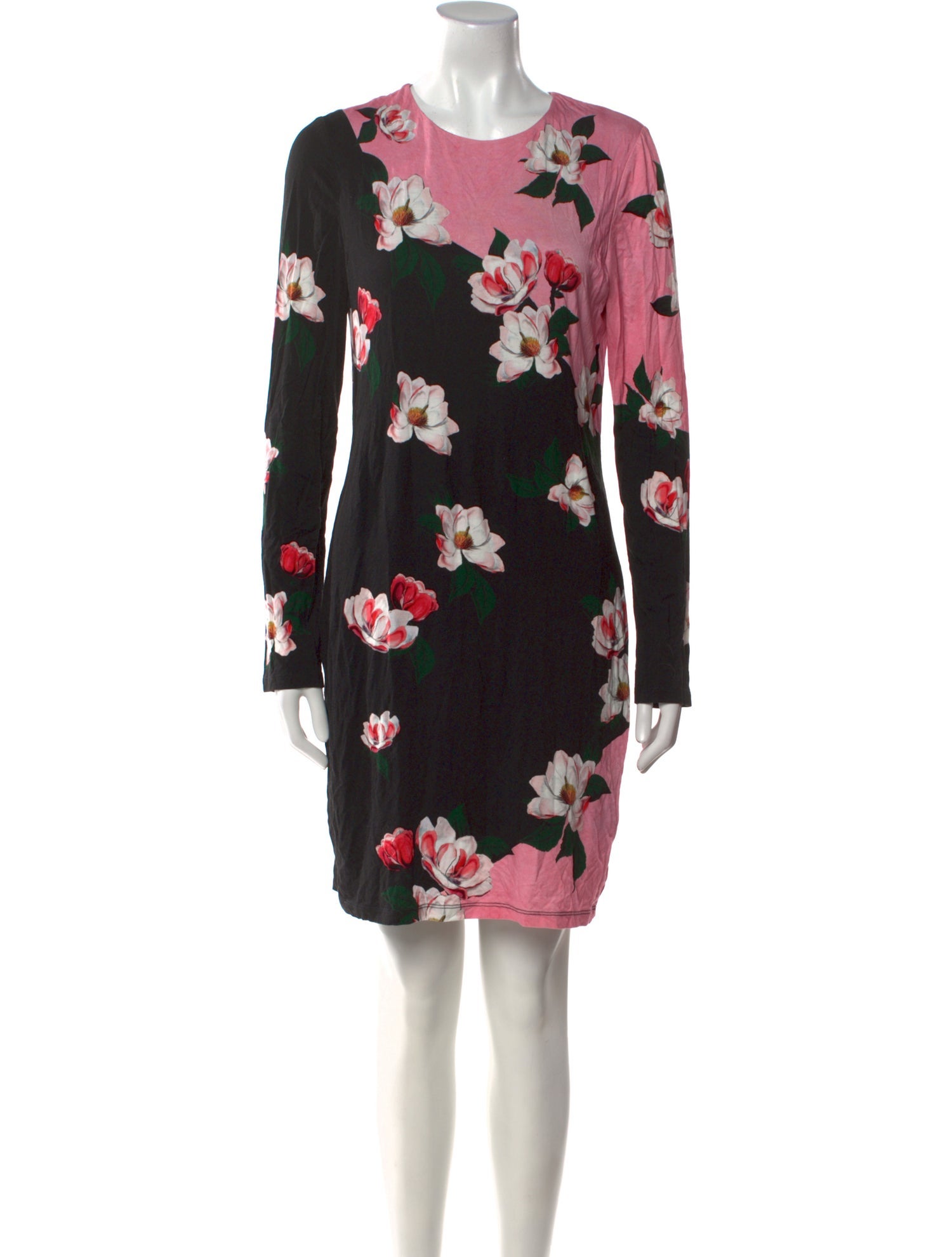 Alice + Olivia Floral Print Mini Dress