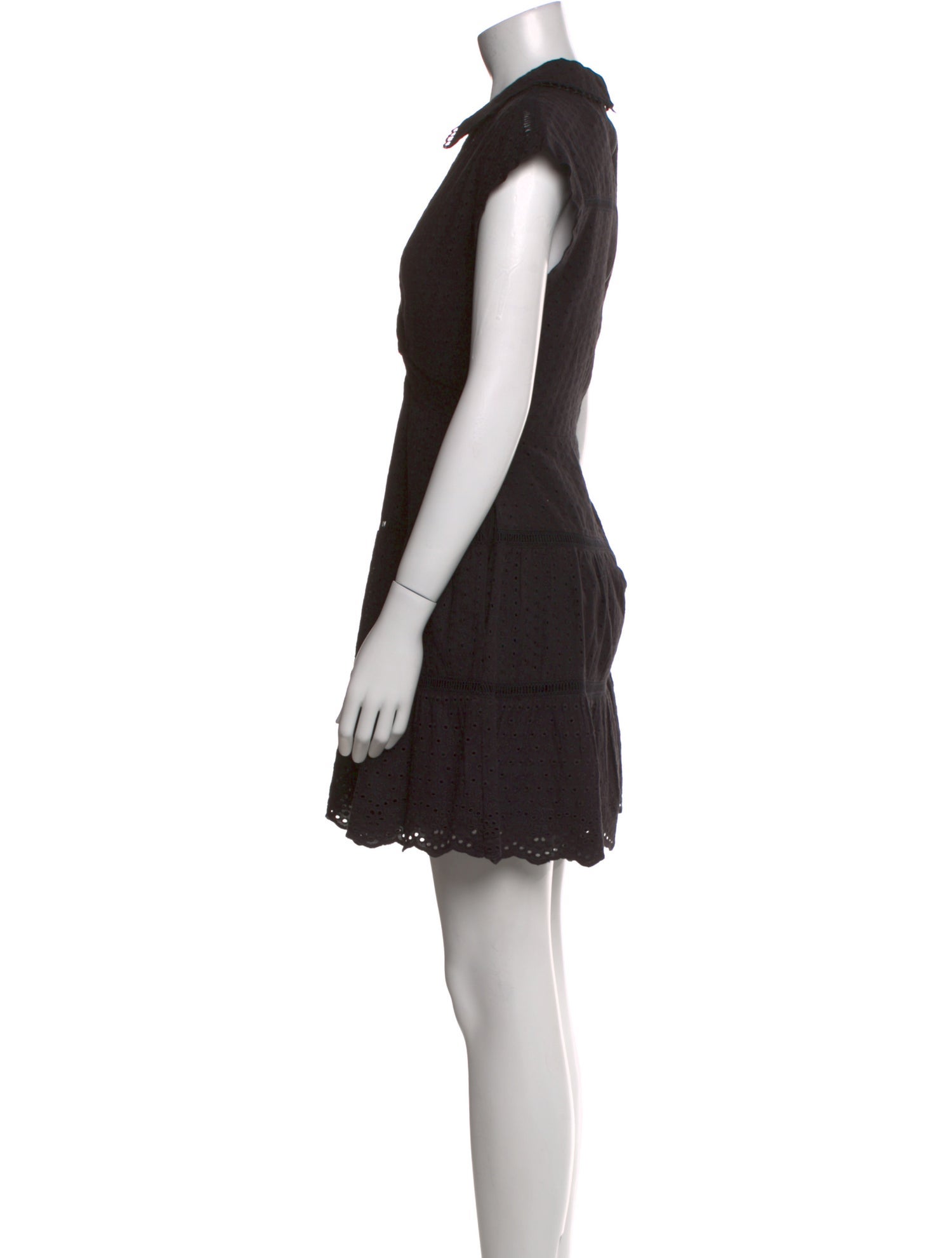 Alice + Olivia V-Neck Mini Dress