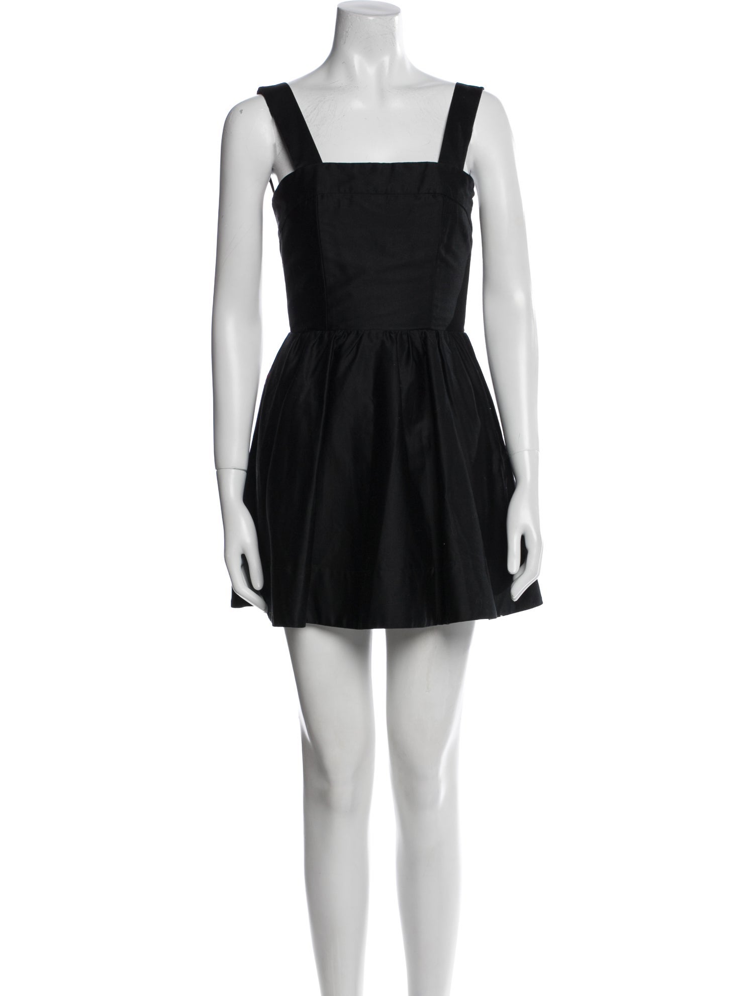 Alice + Olivia Square Neckline Mini Dress
