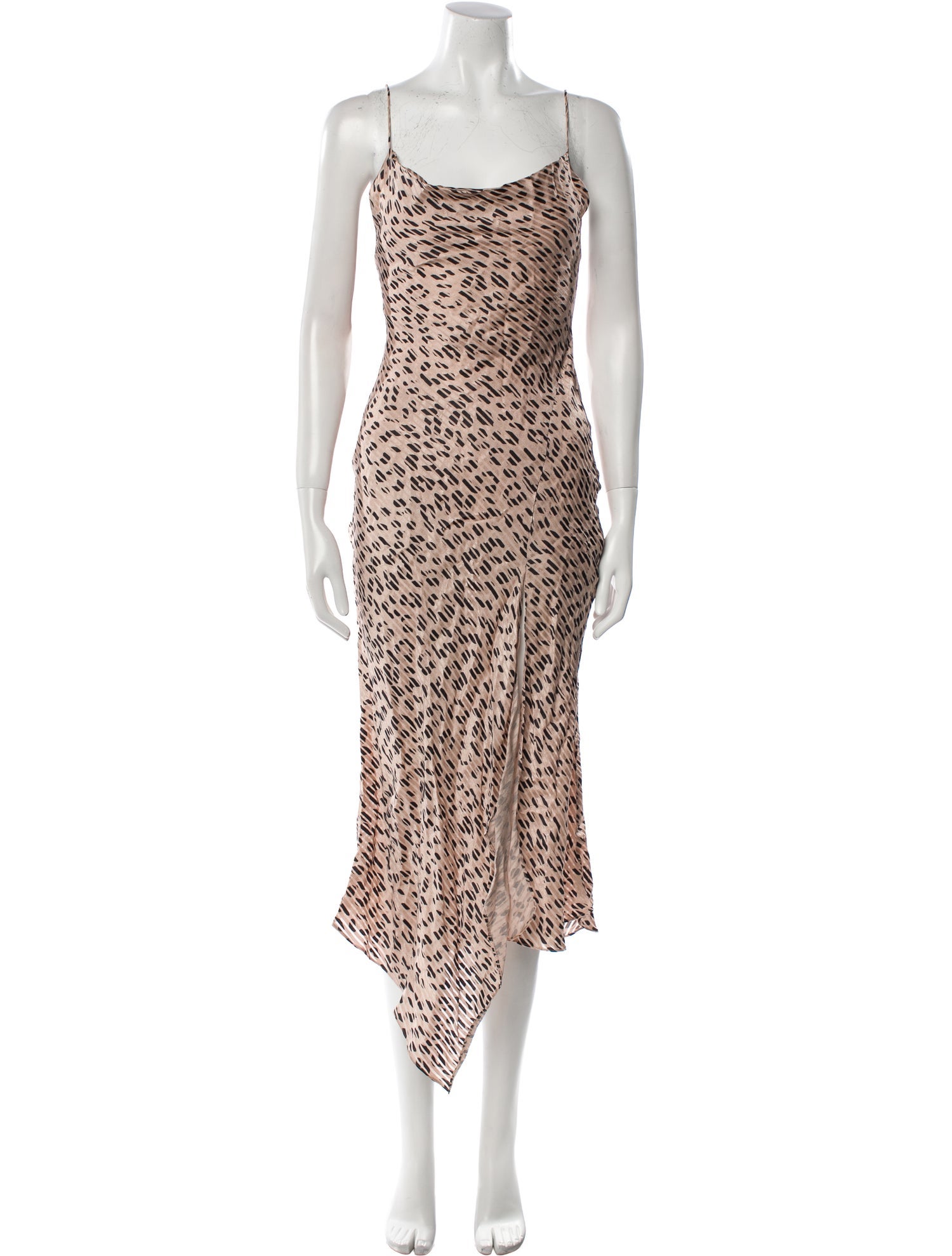 Alice + Olivia Animal Print Long Dress
