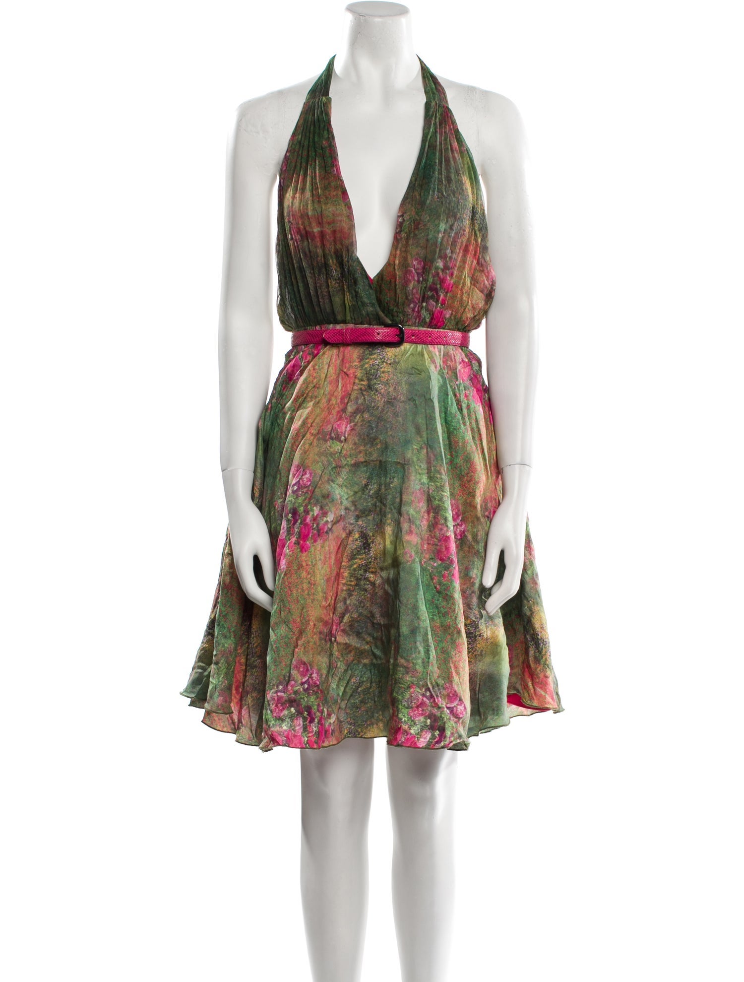 Alice + Olivia Silk Mini Dress