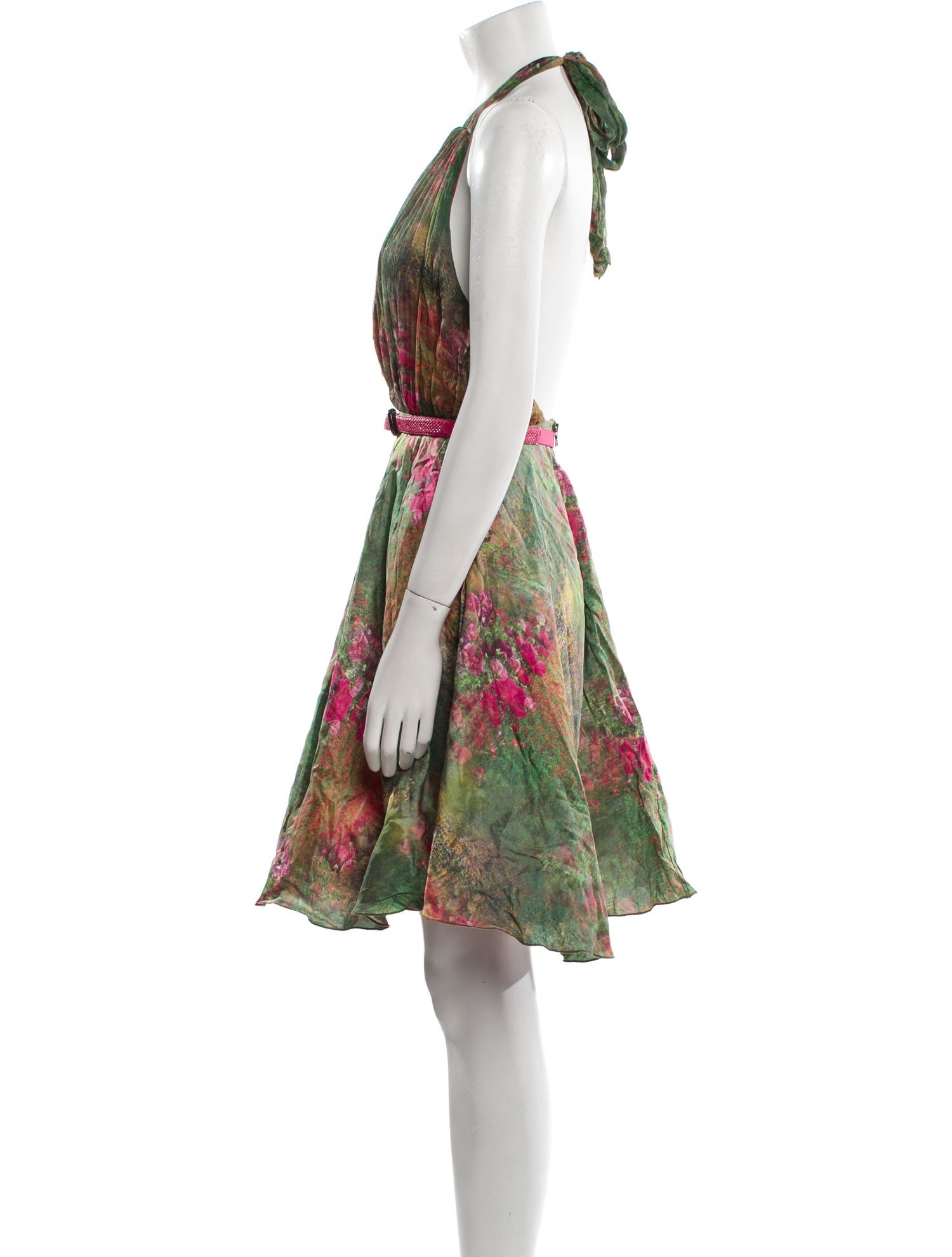 Alice + Olivia Silk Mini Dress