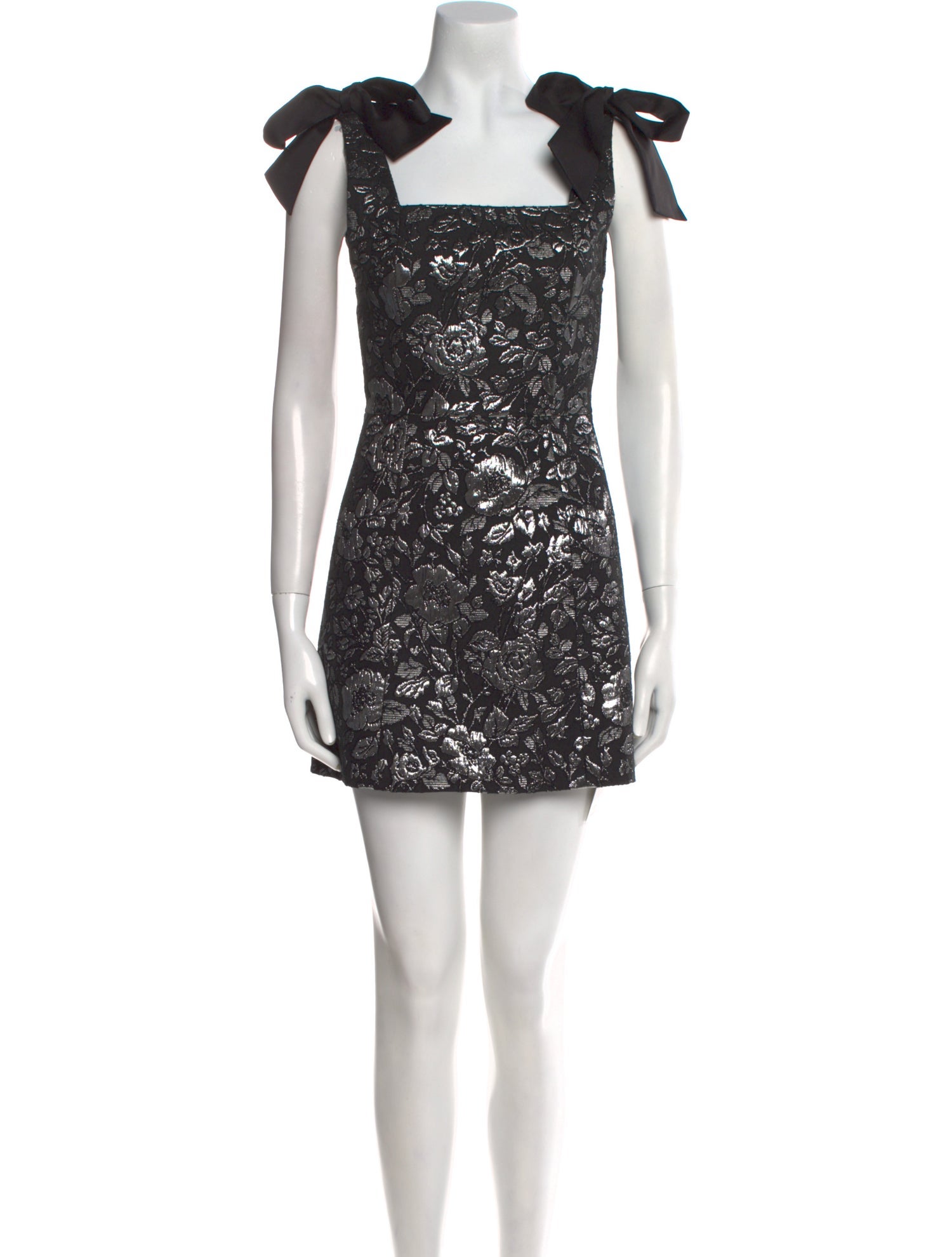 Alice + Olivia Lace Pattern Mini Dress