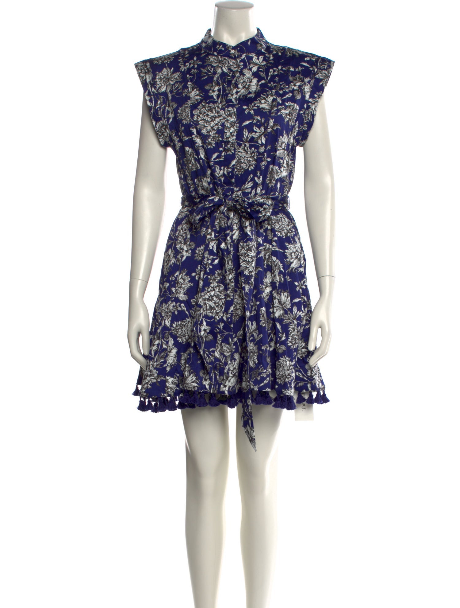 Alice + Olivia Floral Print Mini Dress