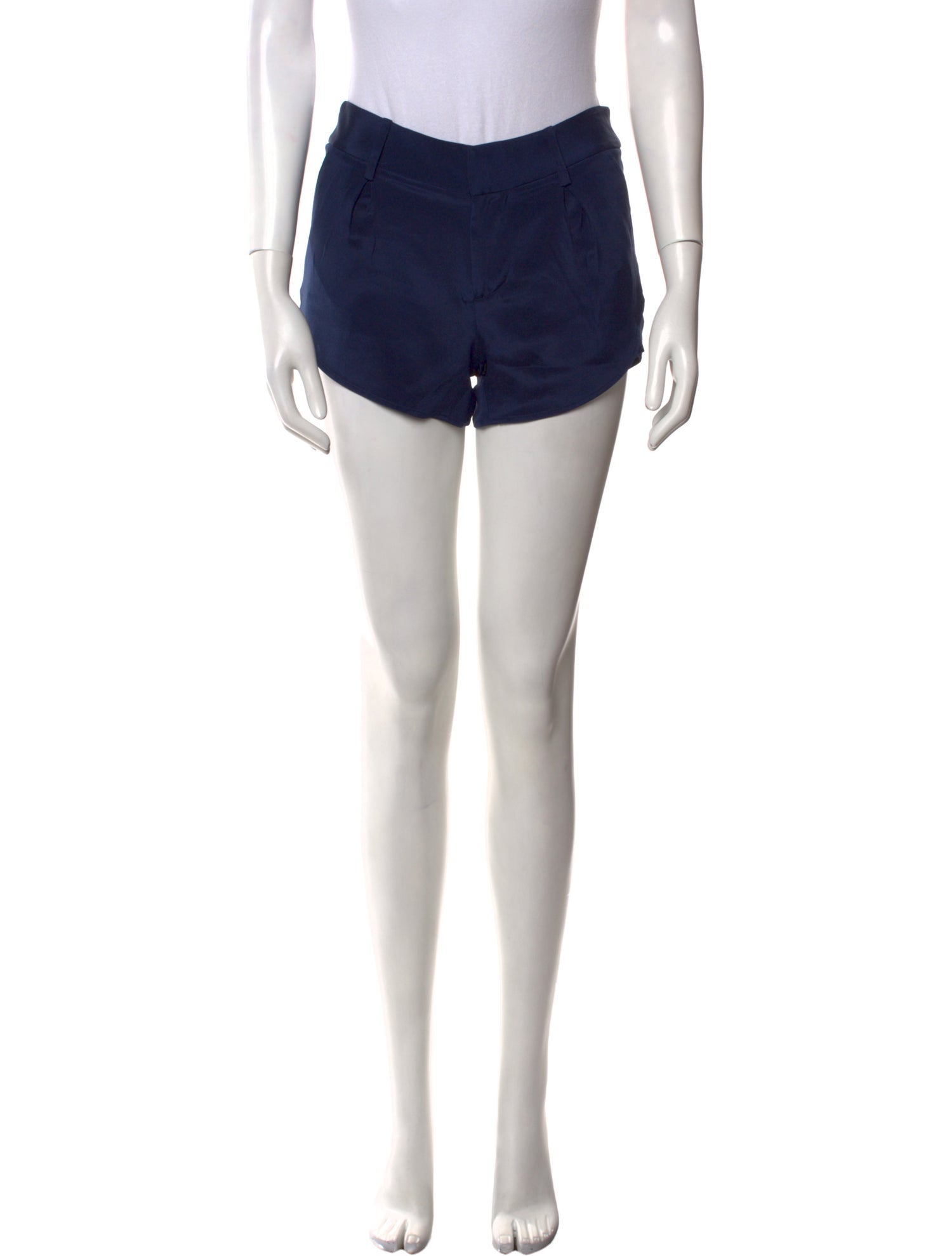 Alice + Olivia Silk Mini Shorts