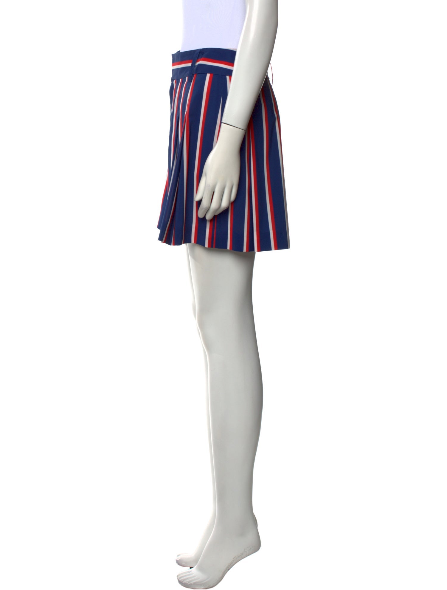 Alice + Olivia Striped Mini Shorts