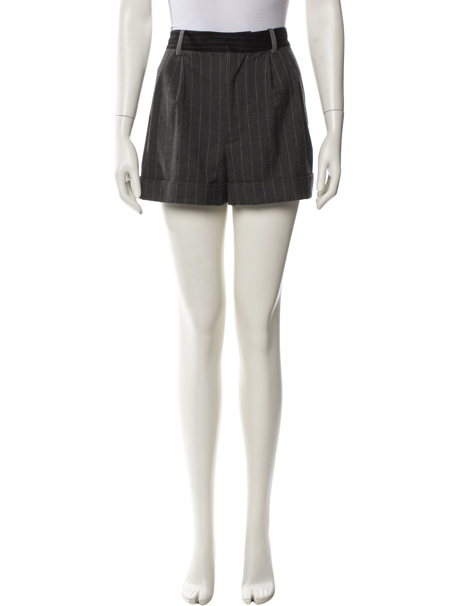 Alice + Olivia Striped Mini Shorts