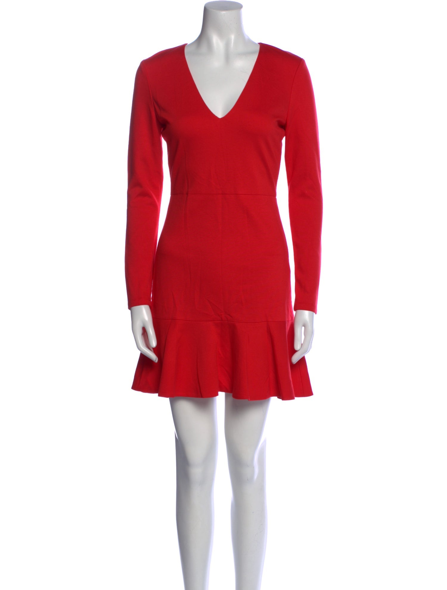 Alice + Olivia V-Neck Mini Dress