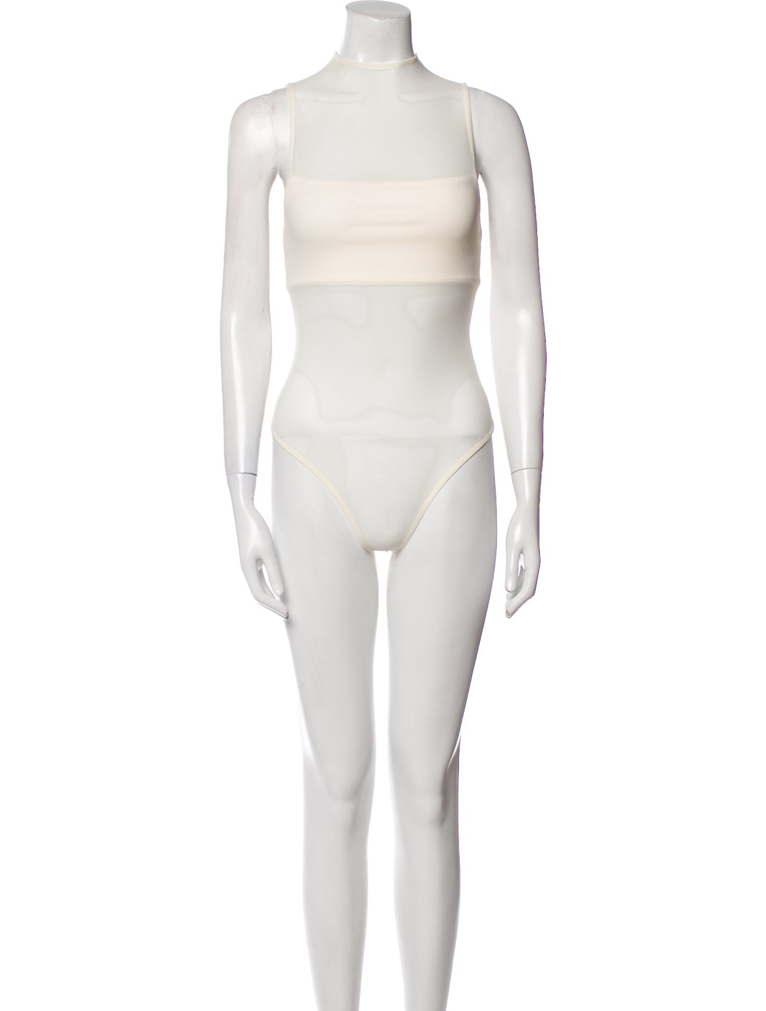 Alice + Olivia Square Neckline Sleeveless Bodysuit