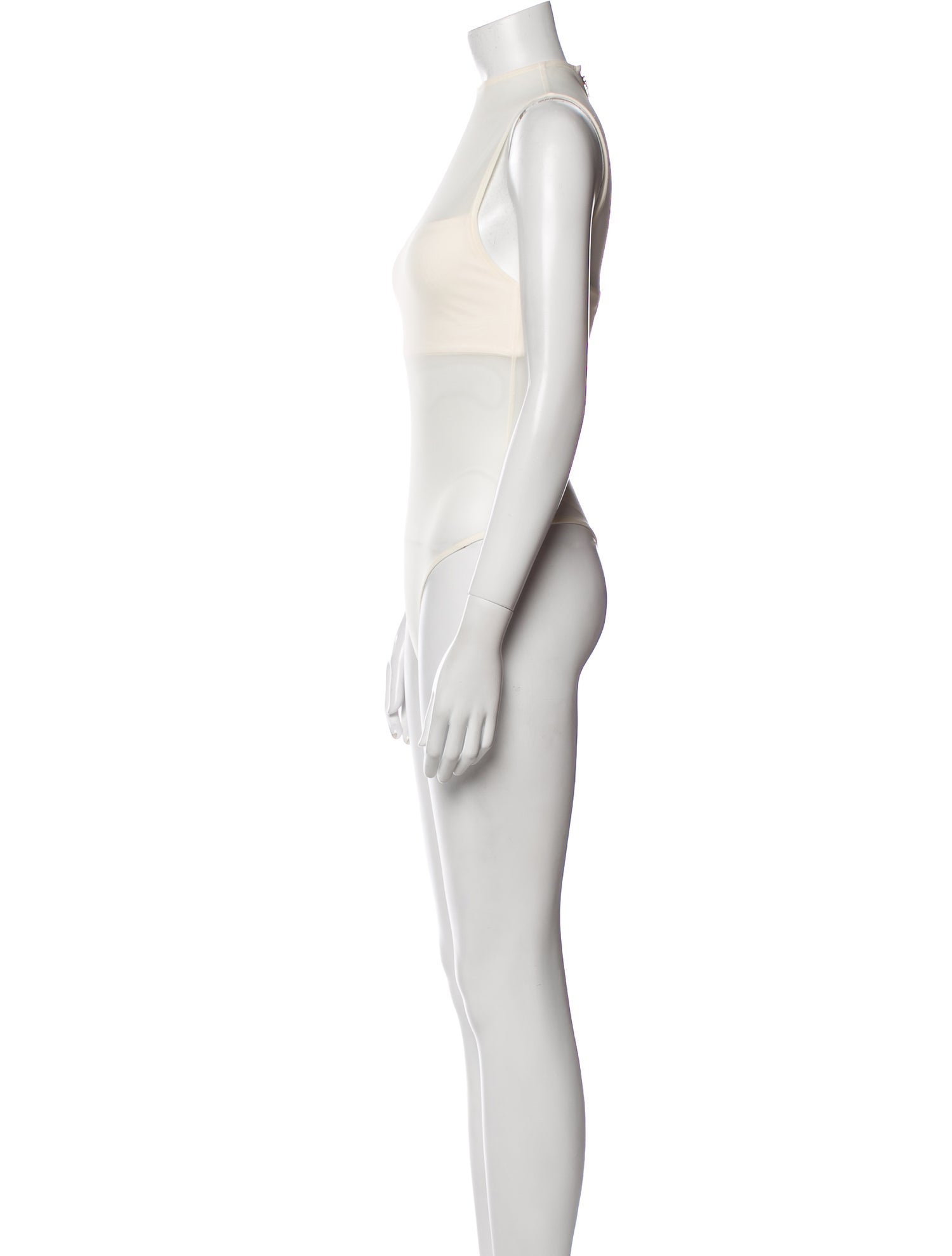 Alice + Olivia Square Neckline Sleeveless Bodysuit