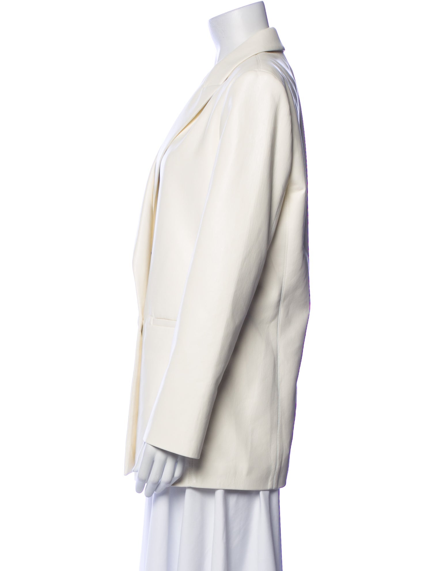 Alice + Olivia Faux Leather Blazer w/ Tags