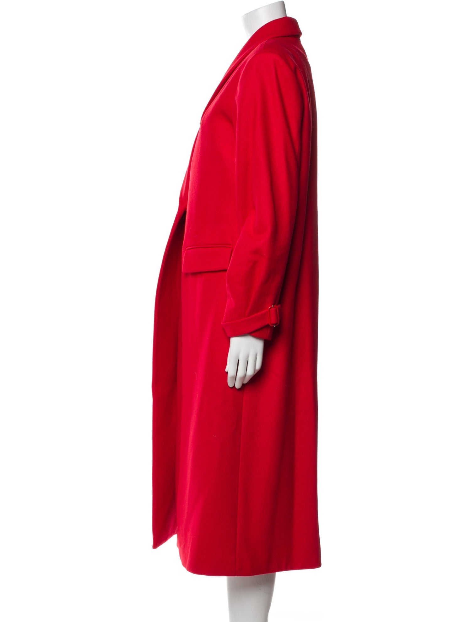 Alice + Olivia Virgin Wool Trench Coat