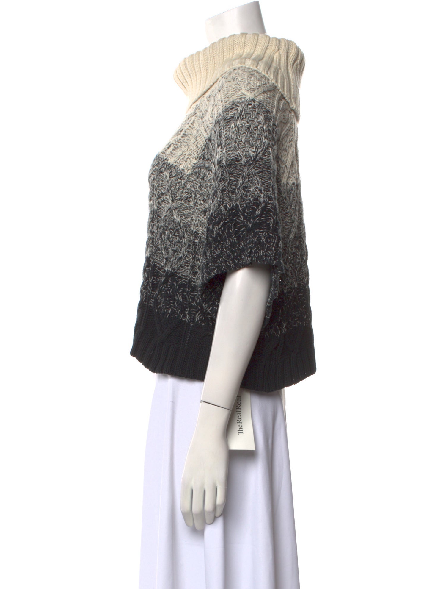 Alice + Olivia Striped Turtleneck Sweater